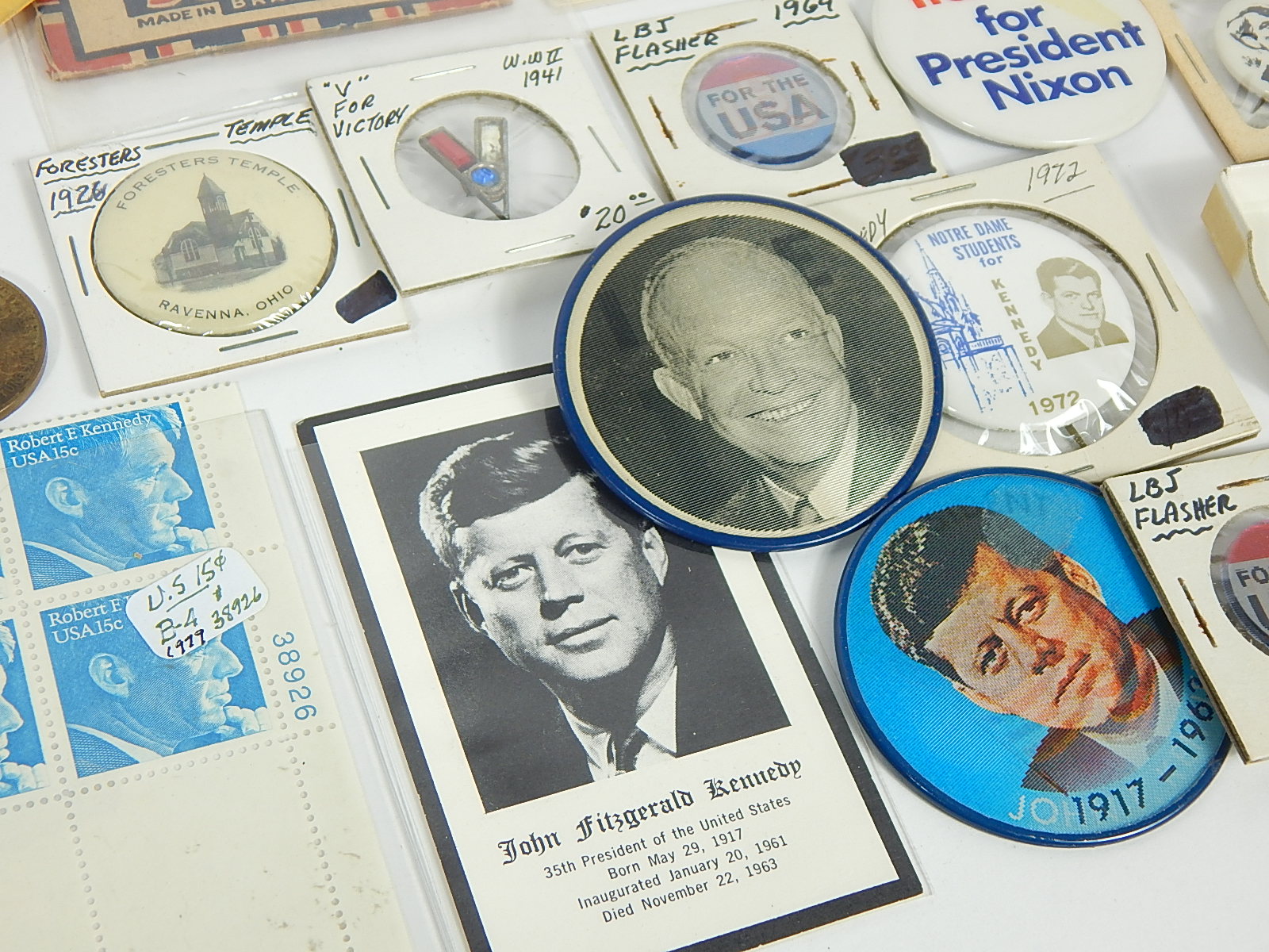 Presidential Memorabilia Lot