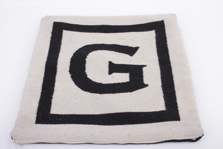 George Kotsiopoulos's Monogrammed Pillow Case from the Show "Fashion Police"