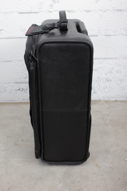 Tumi Leather Suitcase
