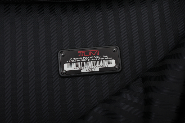 Tumi Leather Suitcase