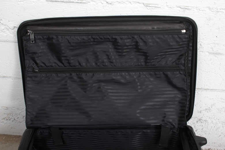 Tumi Leather Suitcase
