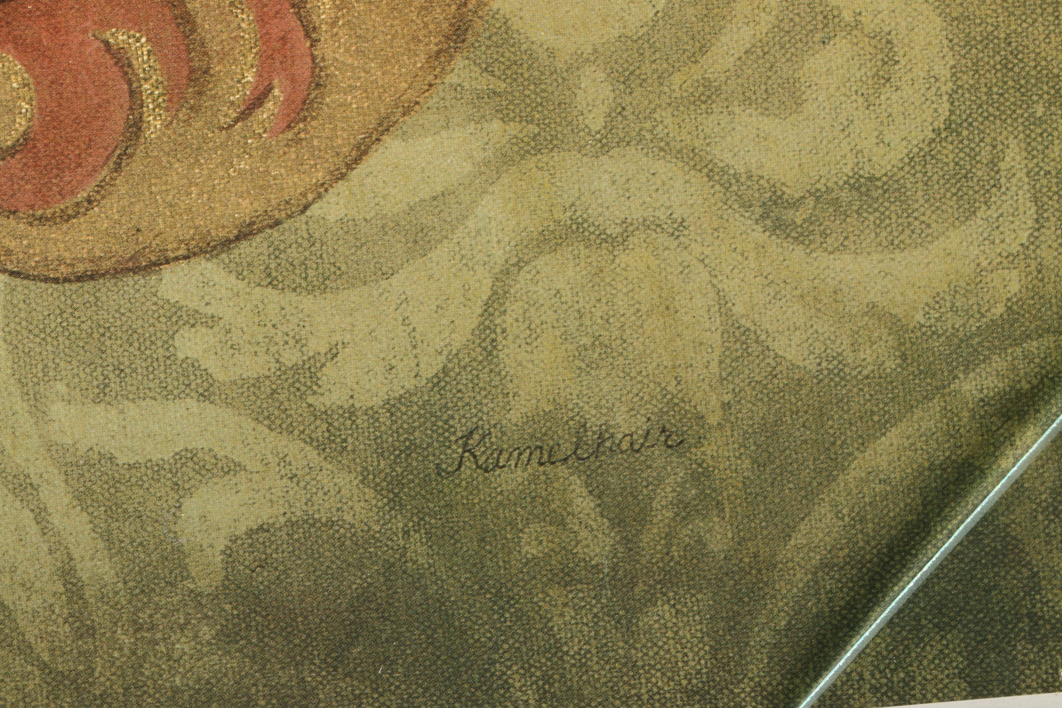 Kamelhair Collection of Six Offset Lithograph Prints