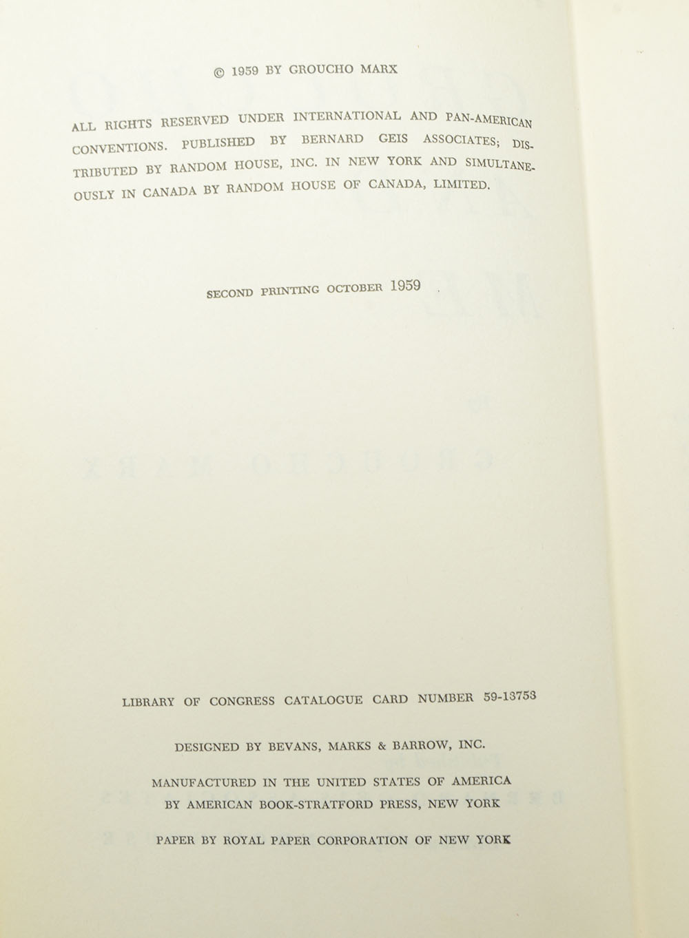 Two Vintage Comedy Books