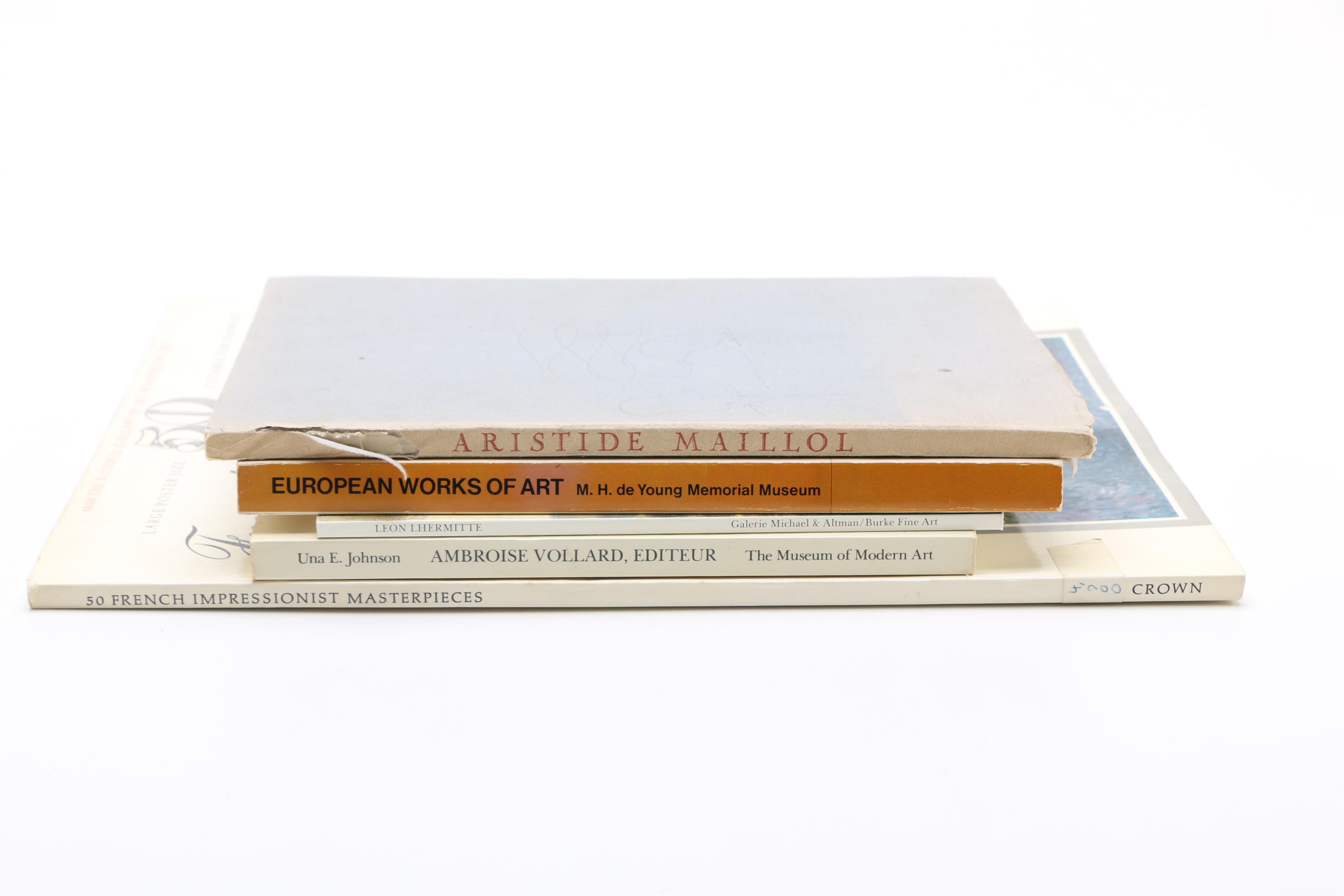 Collection of European Art Books