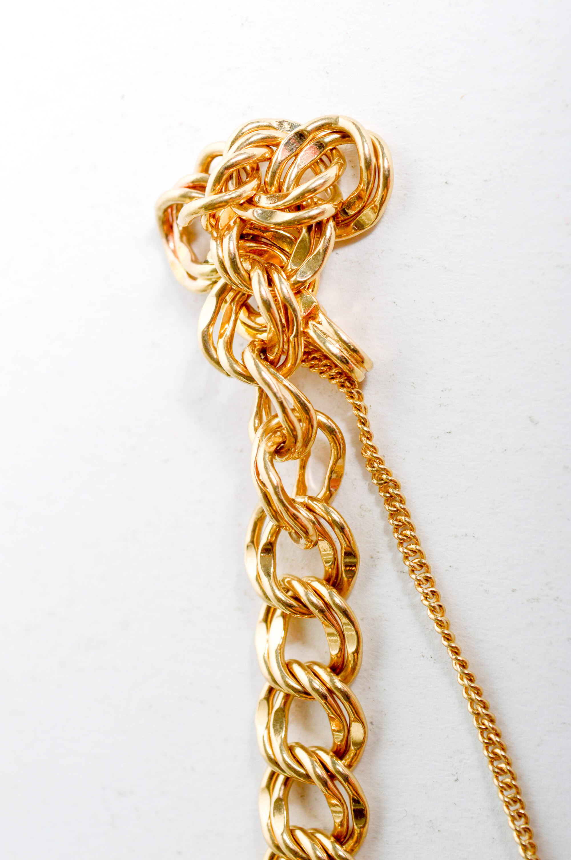 Retired James Avery 14K Yellow Gold Double Curb Link Bracelet