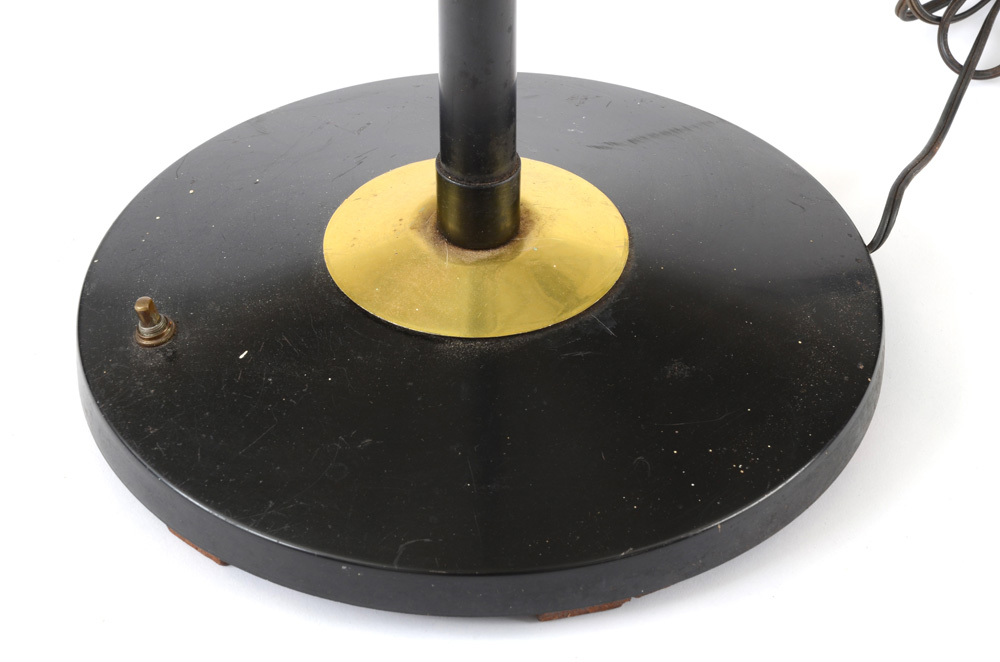 Vintage 1950s Three-Light Floor Pole Lamp