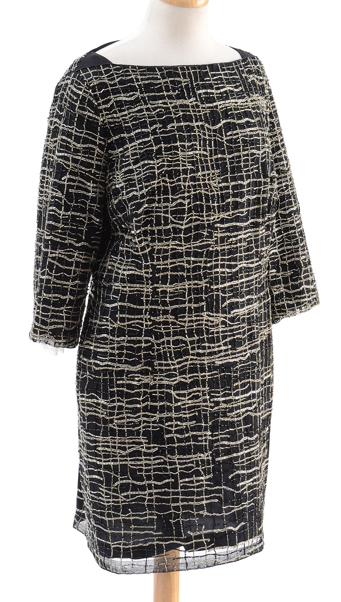 Escada Beaded Cocktail Dress