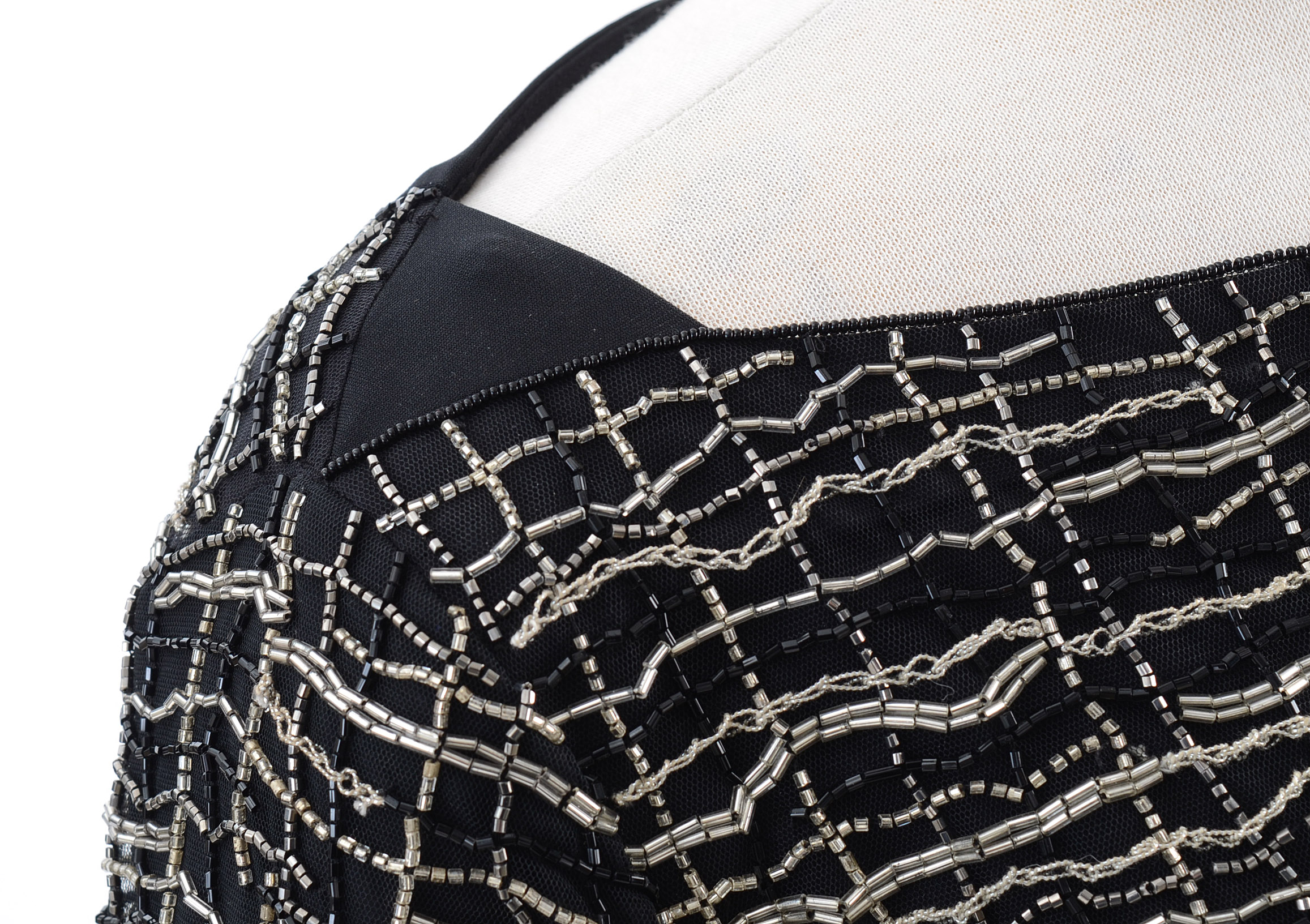 Escada Beaded Cocktail Dress