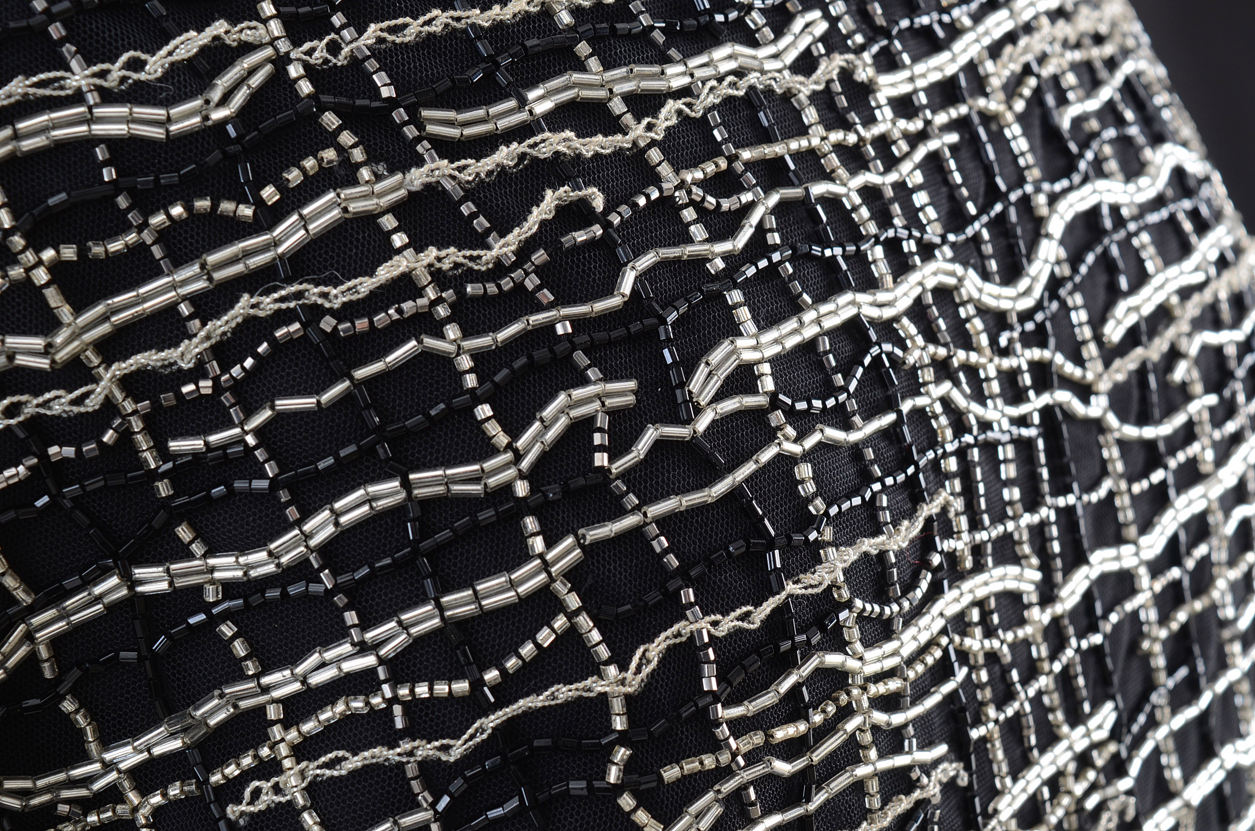 Escada Beaded Cocktail Dress