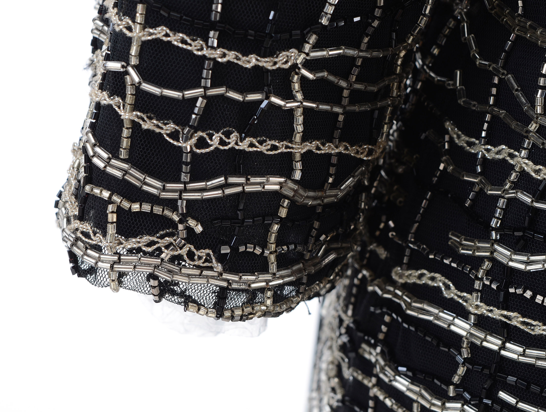 Escada Beaded Cocktail Dress