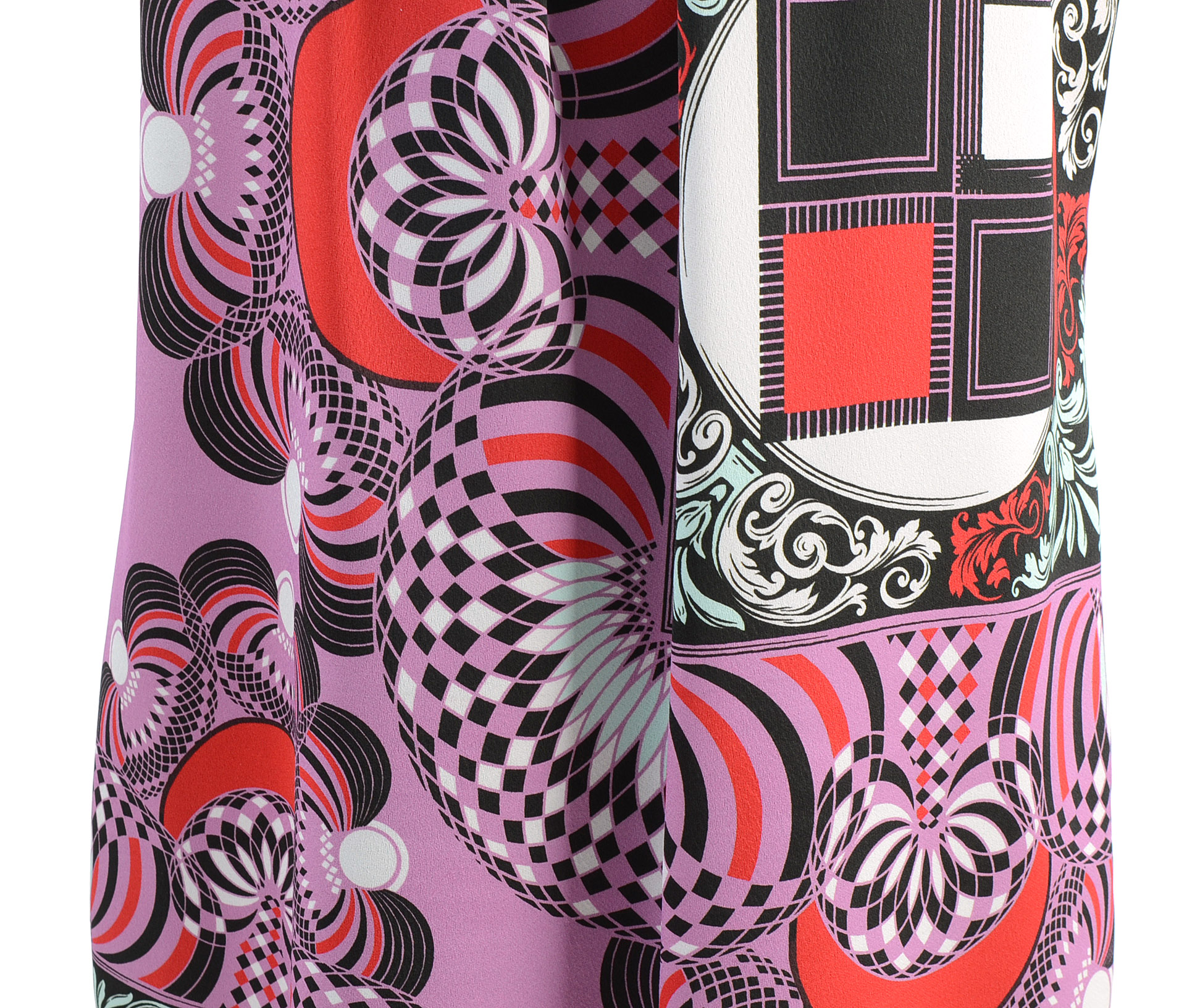 Versace Collection Printed Dress