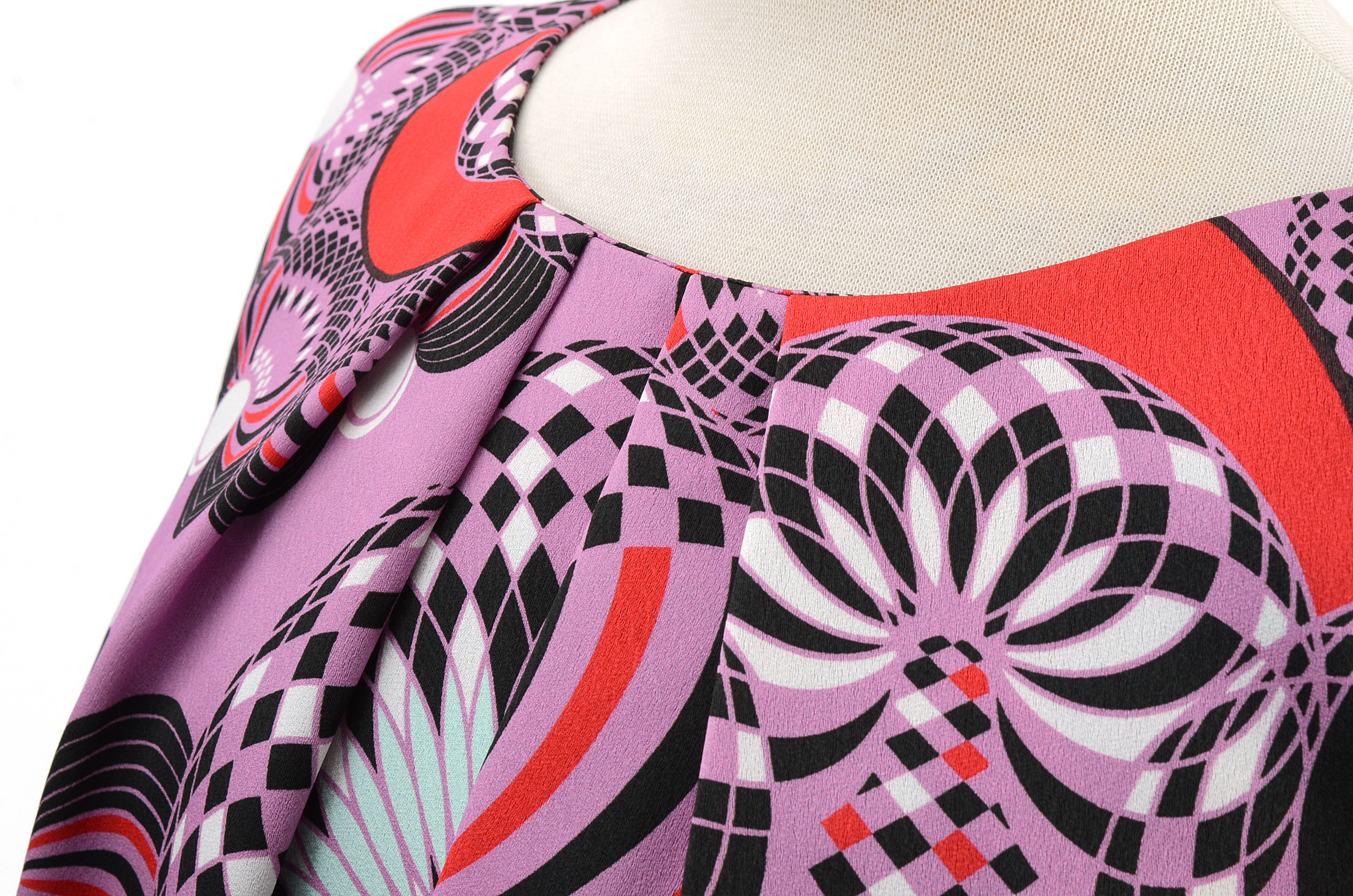 Versace Collection Printed Dress