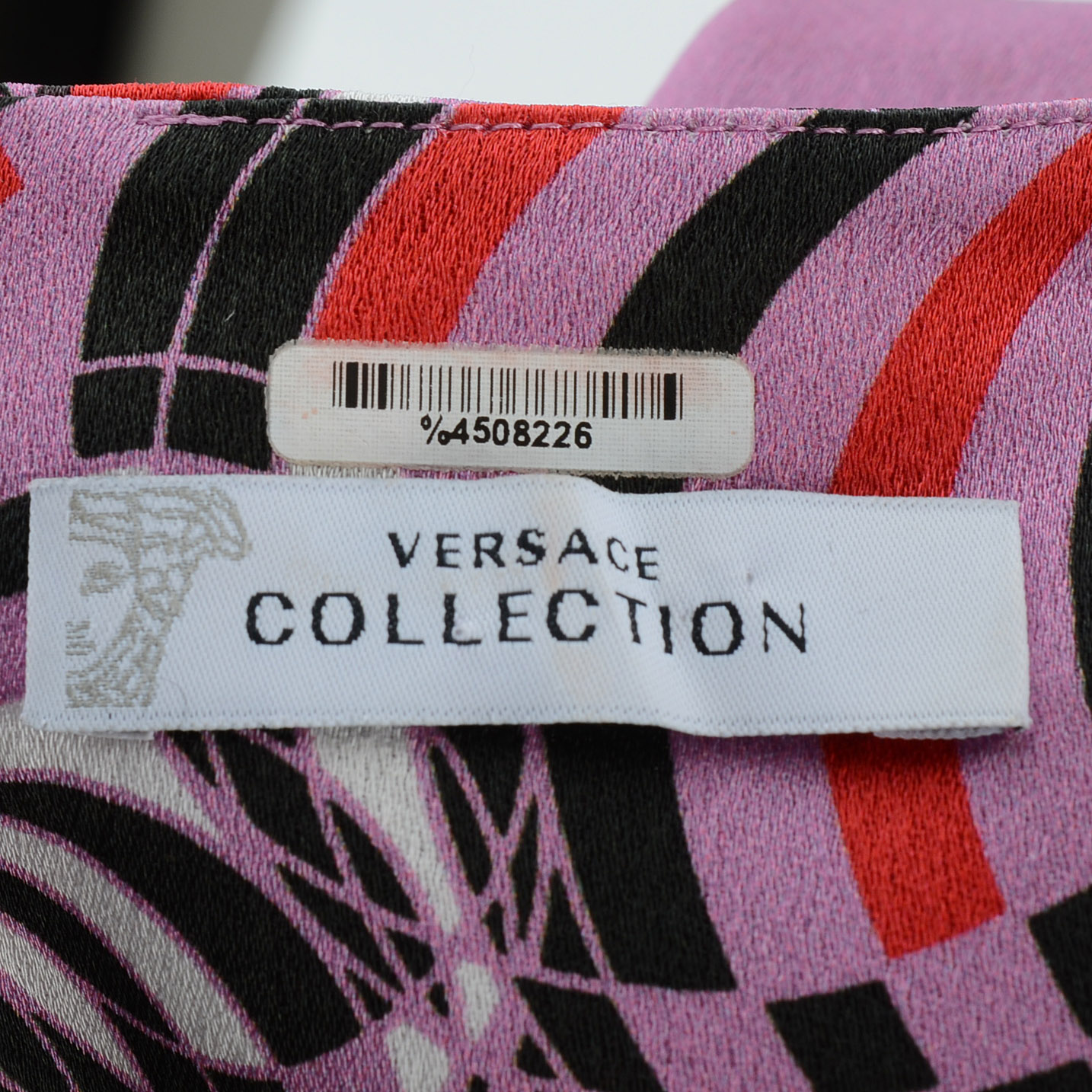 Versace Collection Printed Dress