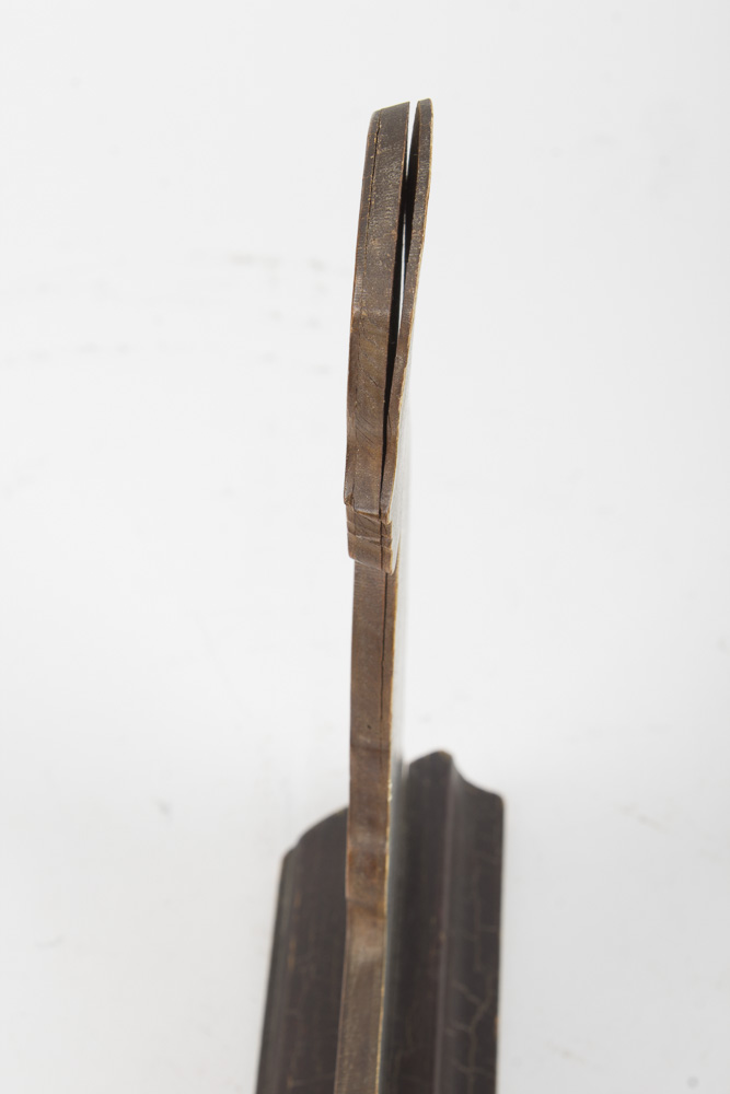 Vintage Photograph With Wood Backing Depicting Young Boy