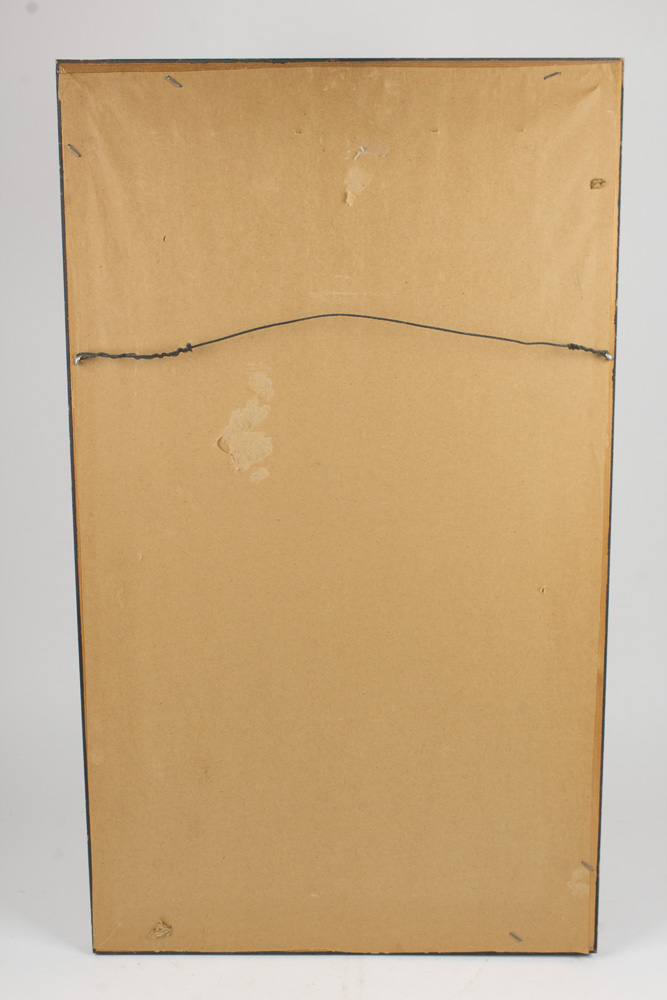 Nadine Hoskins Oil Painting on Board Depicting Portrait of Two Brothers