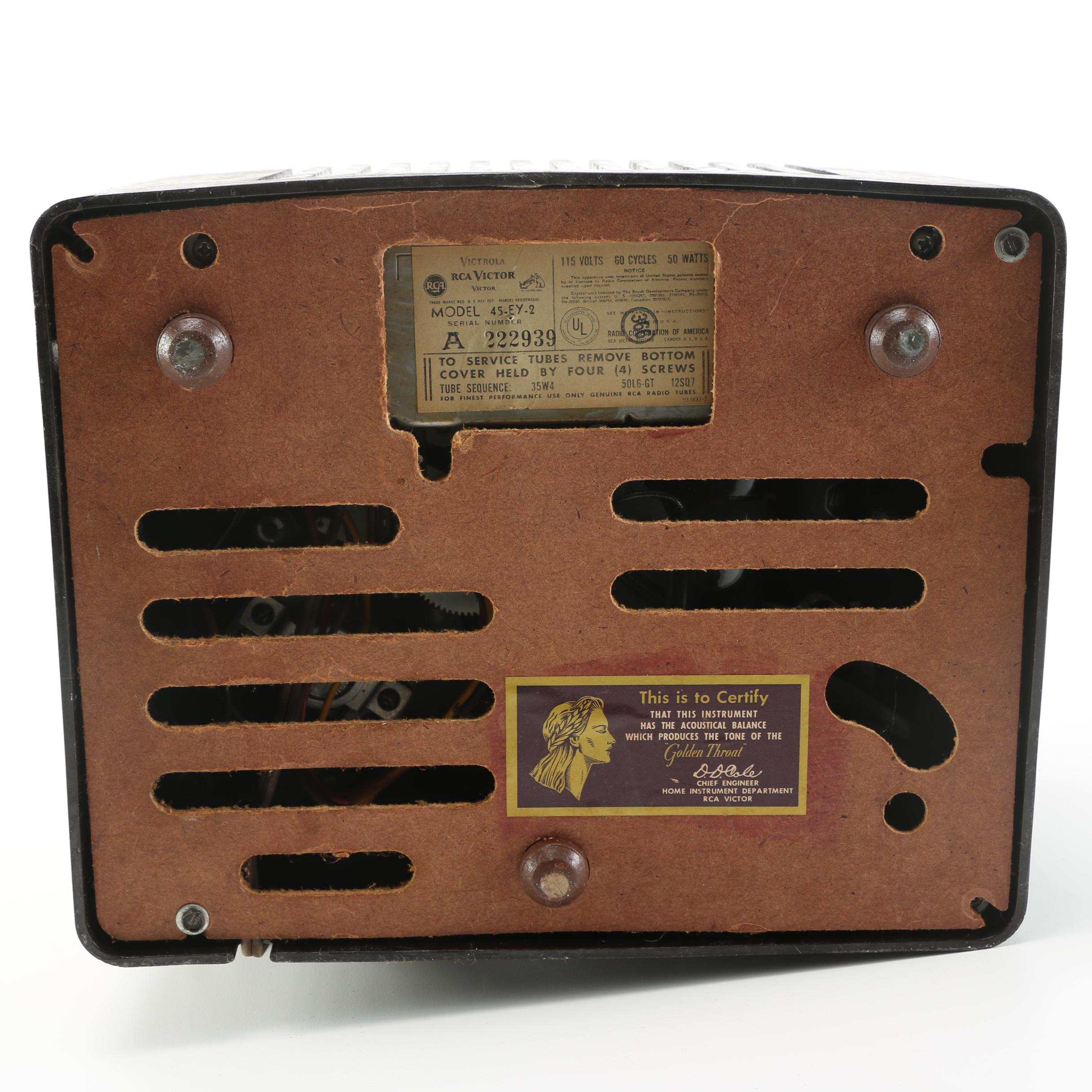 RCA Victor Model 45-EY-2