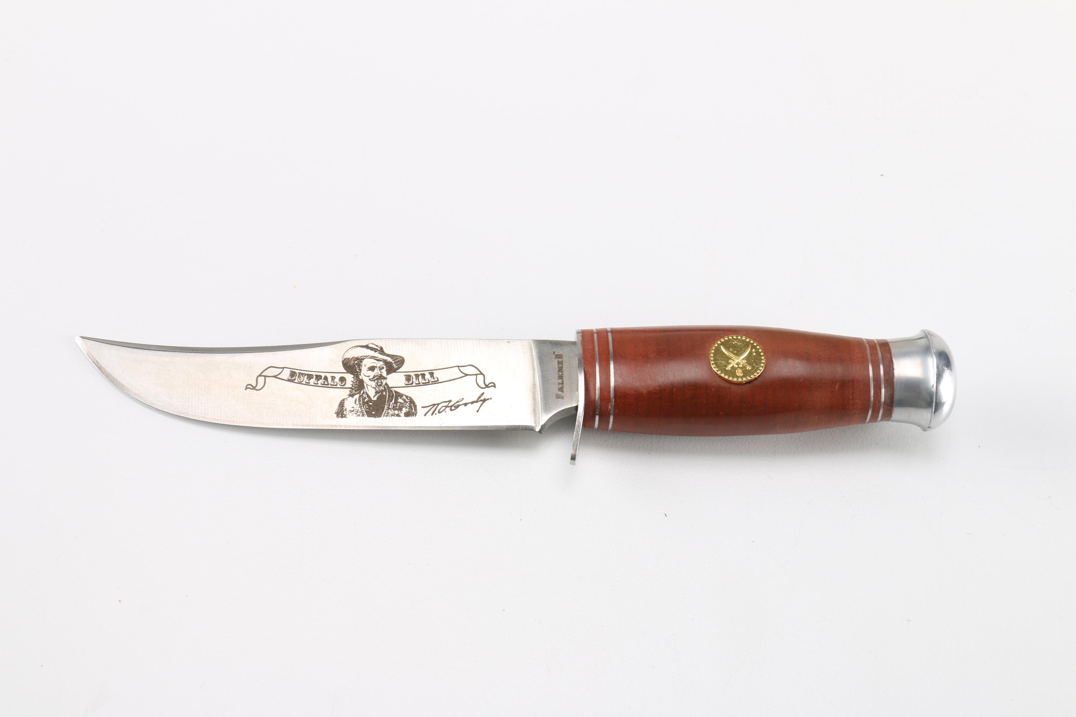 Falkner "10 Point Buck" and "Buffalo Bill" Knives