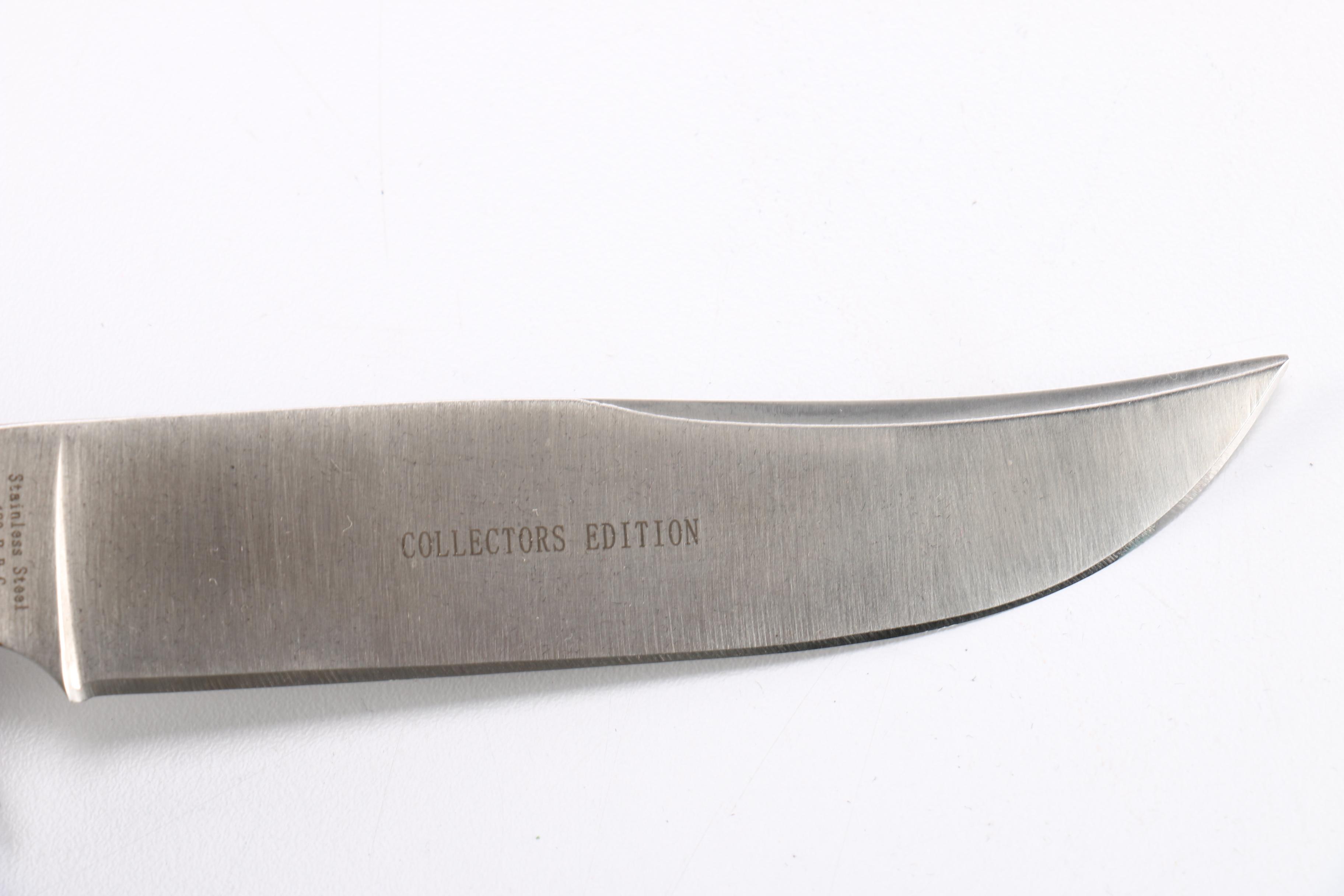 Falkner "10 Point Buck" and "Buffalo Bill" Knives