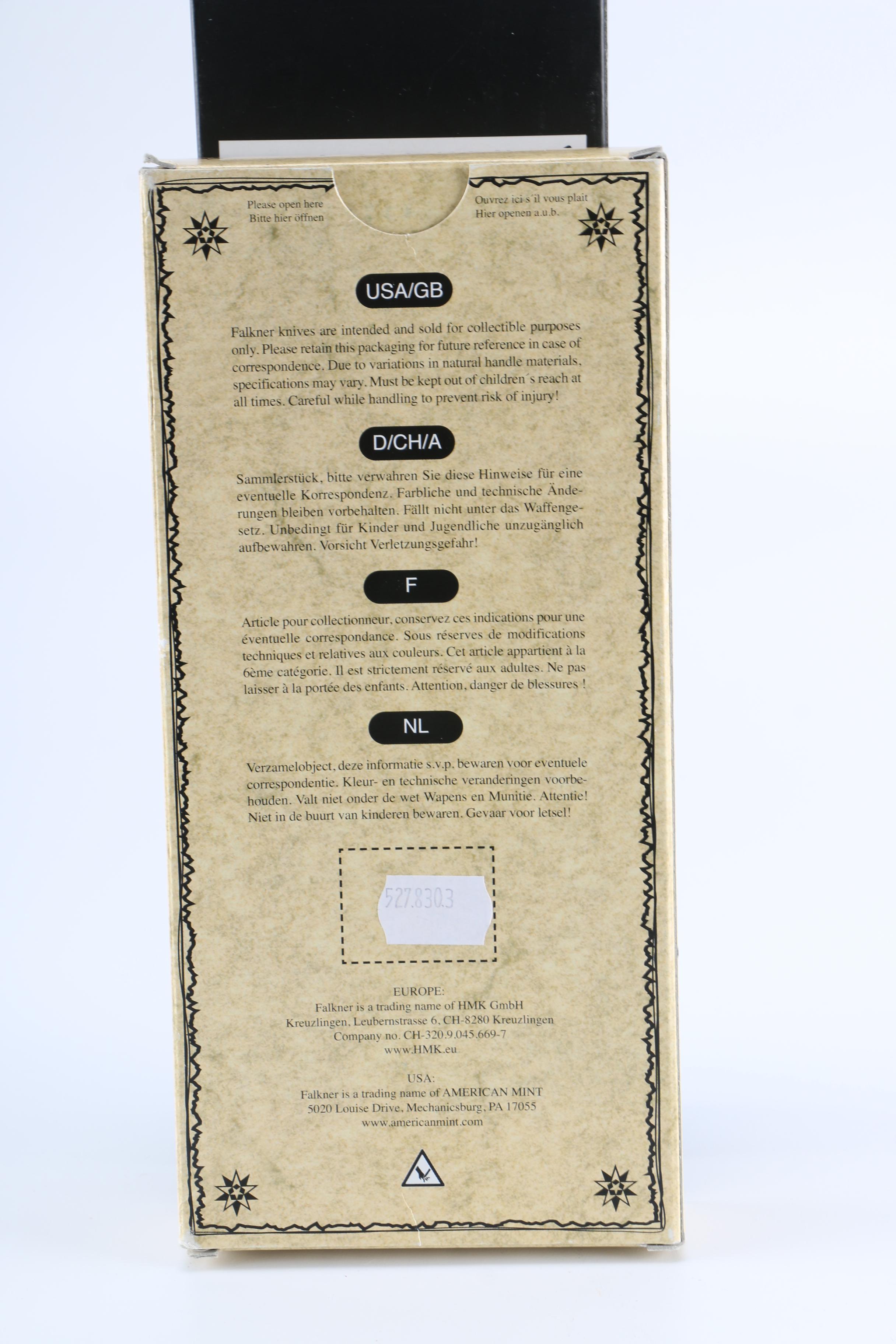 Falkner "10 Point Buck" and "Buffalo Bill" Knives