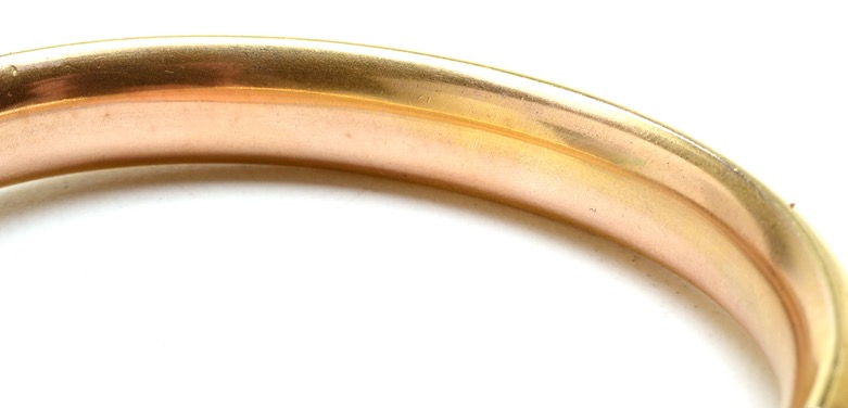 Art Nouveau Wolcott Mfg. Co. 12K Gold Filled Bracelet
