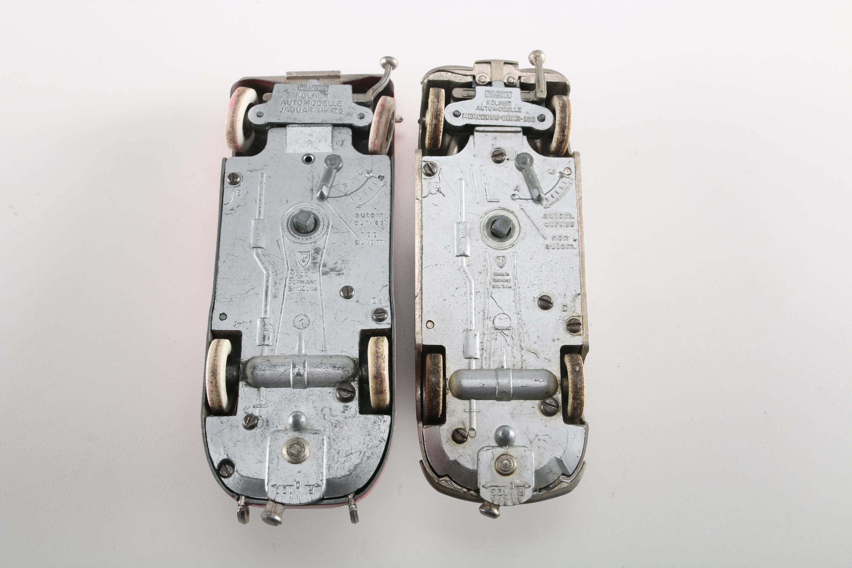 Circa 1950s Prameta Kolner Wind Up Cars