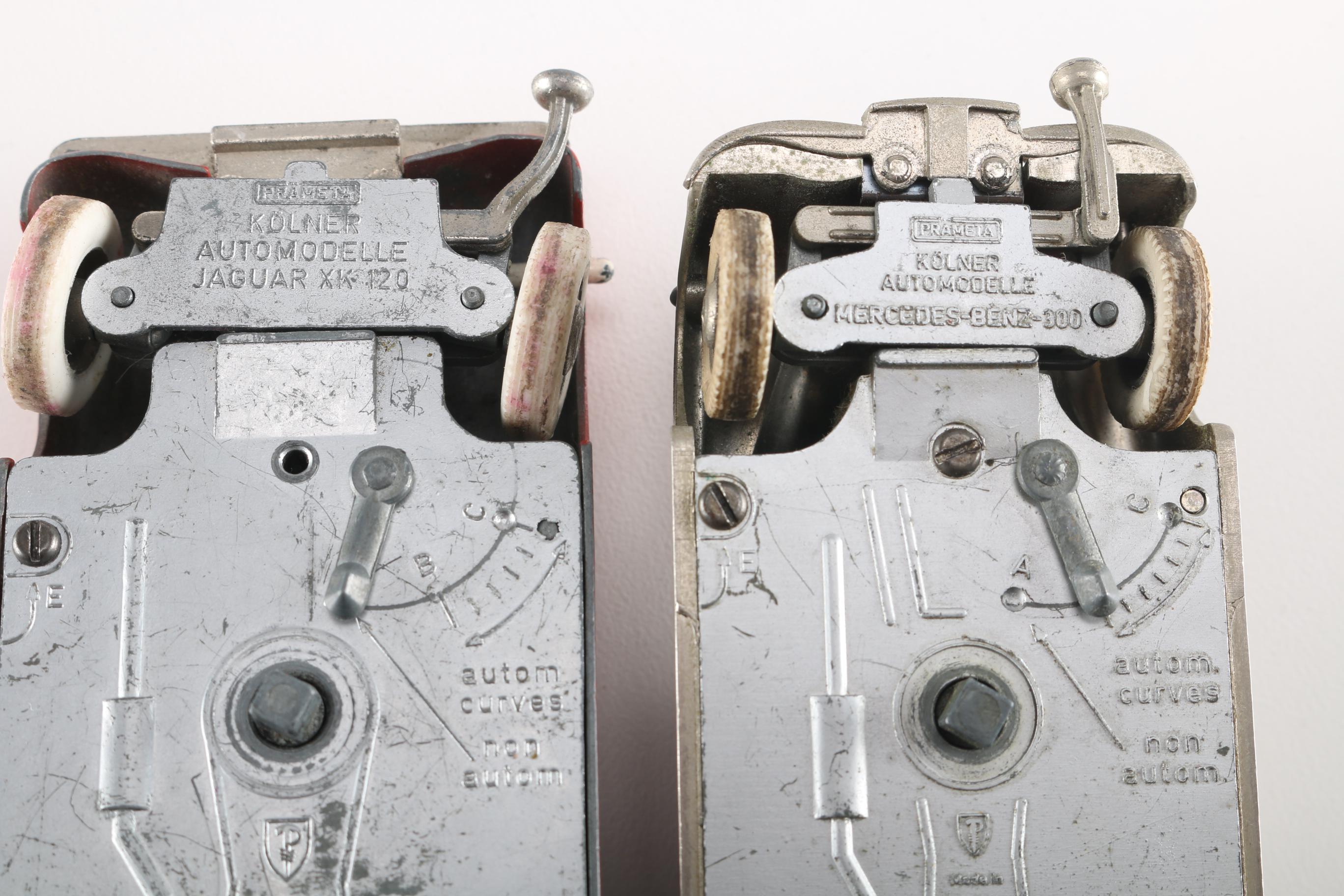 Circa 1950s Prameta Kolner Wind Up Cars