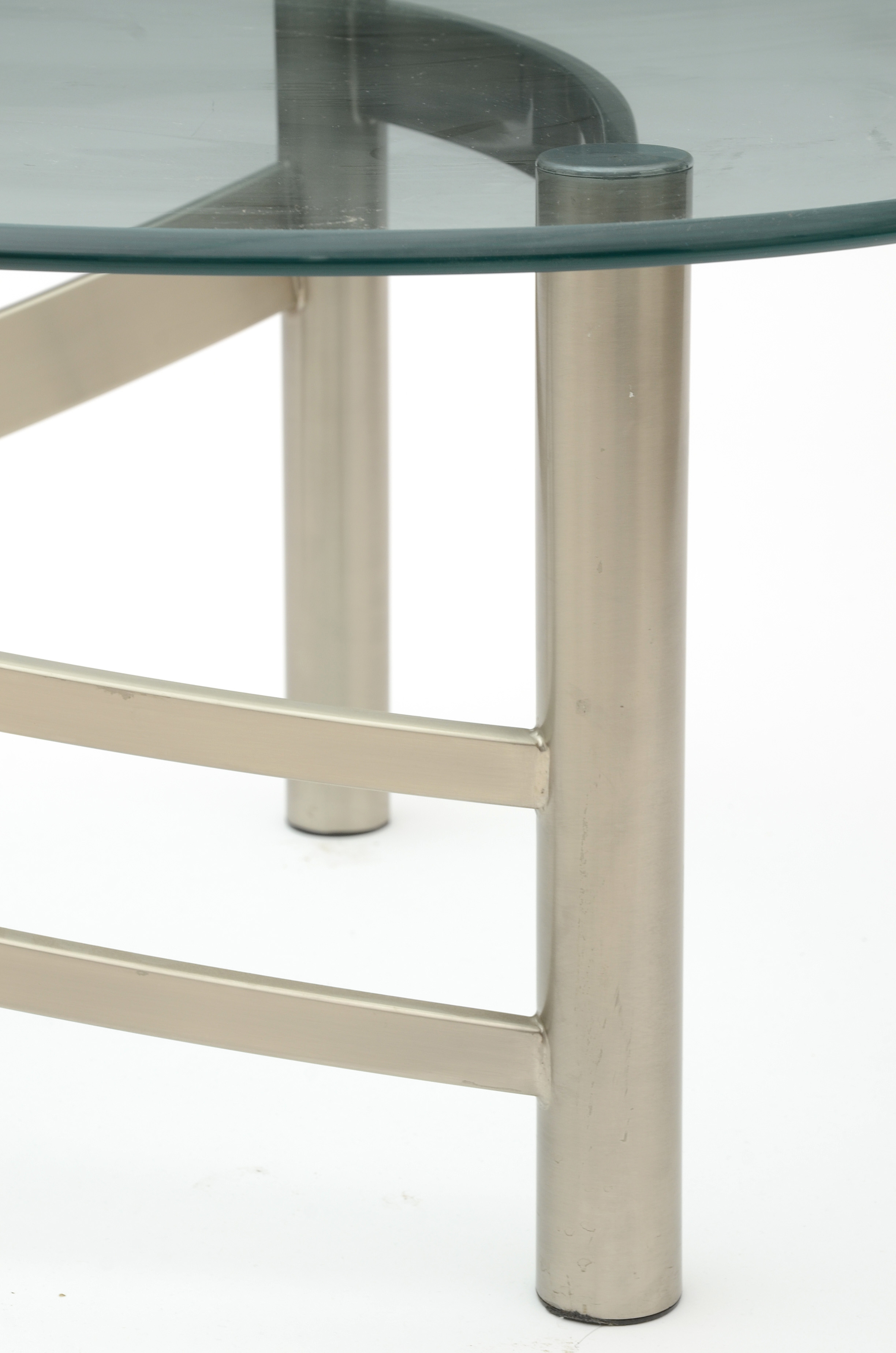 Contemporary Glass Top Coffee Table