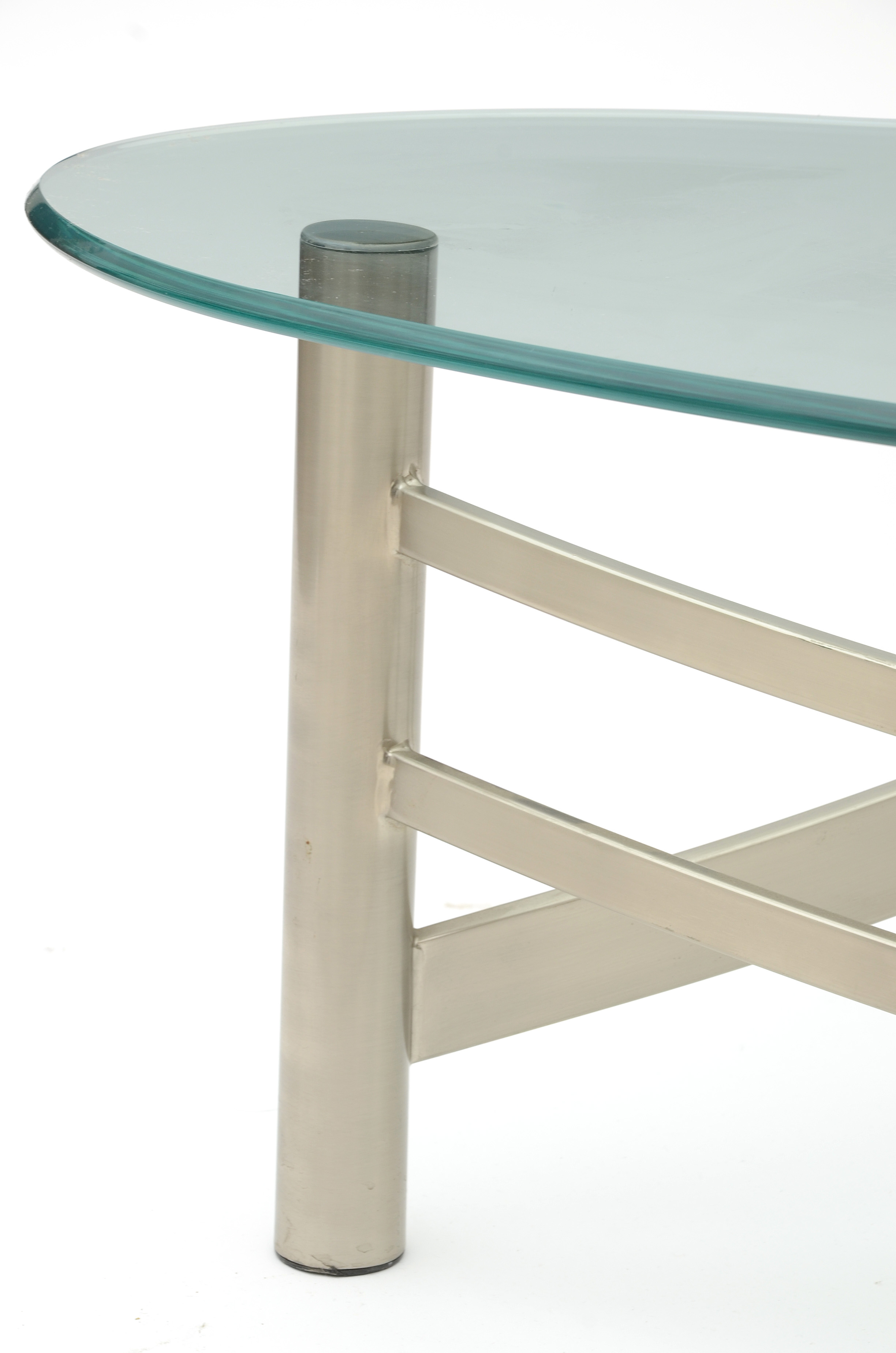 Contemporary Glass Top Coffee Table