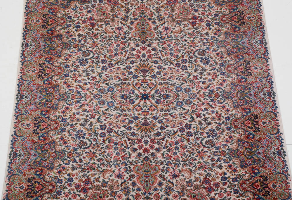 Karastan "Floral Kirman" Wool Area Rug