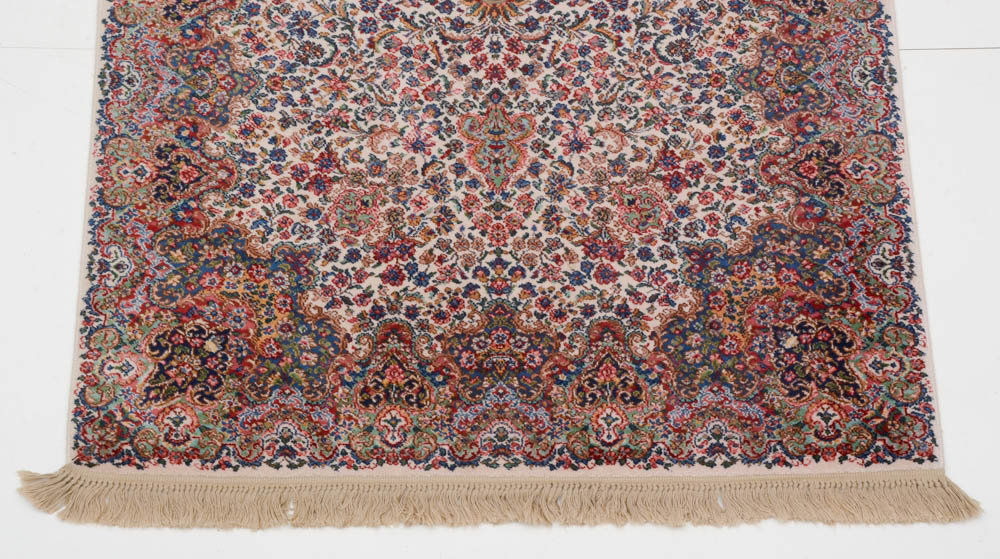 Karastan "Floral Kirman" Wool Area Rug