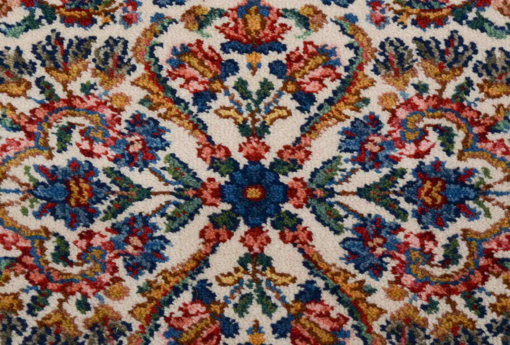 Karastan "Floral Kirman" Wool Area Rug