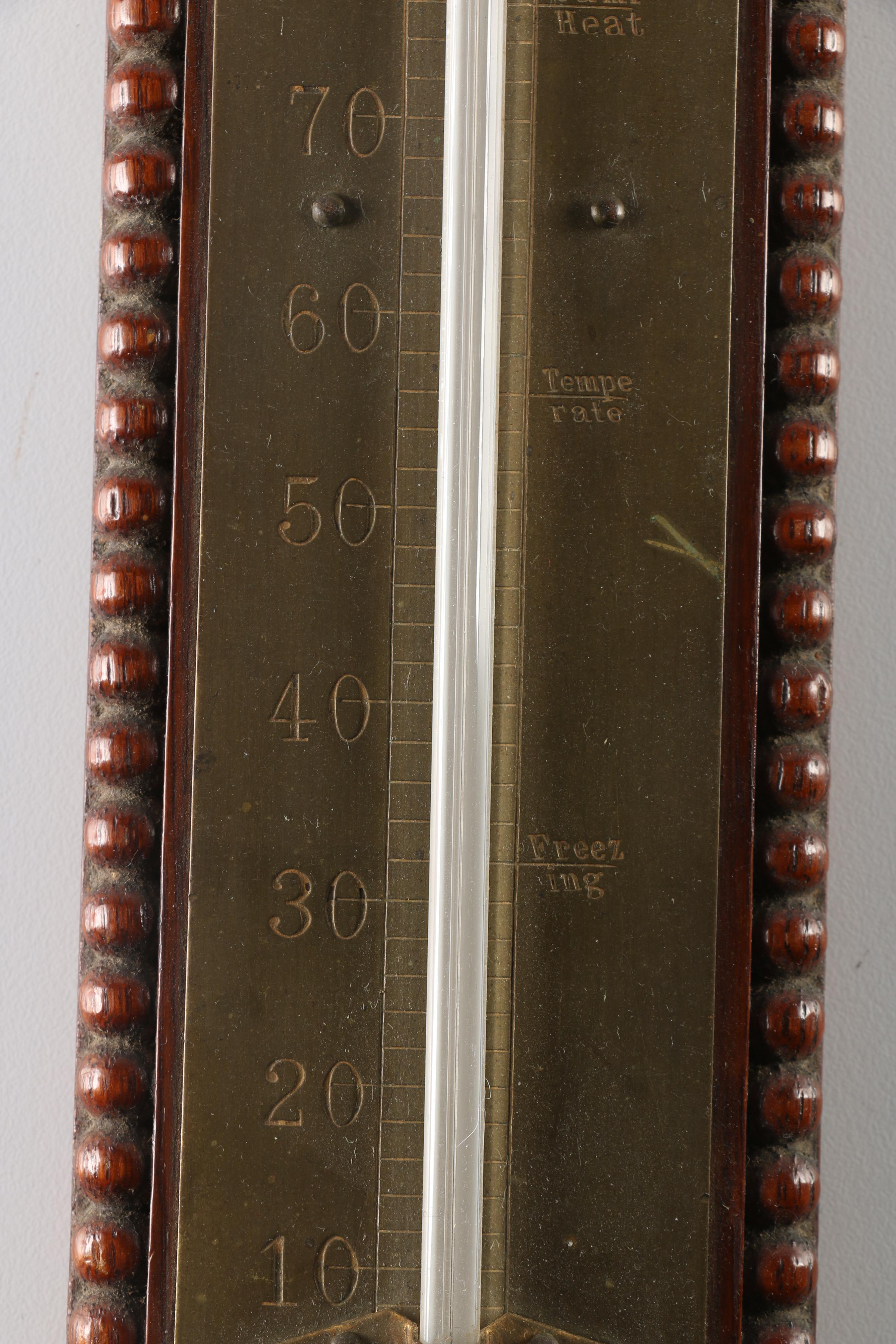 Antique Cuban Cigar Advertising Thermometer