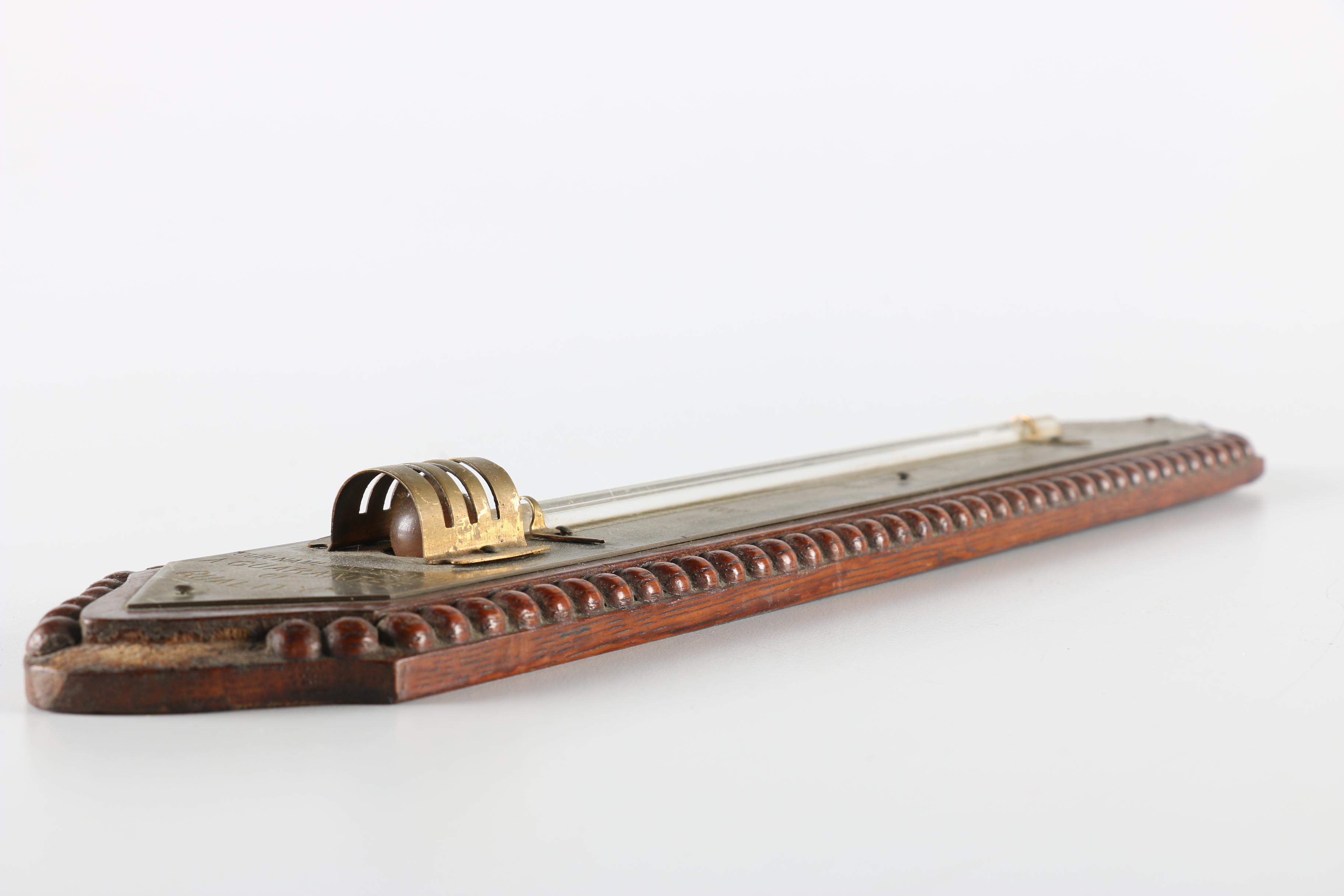 Antique Cuban Cigar Advertising Thermometer