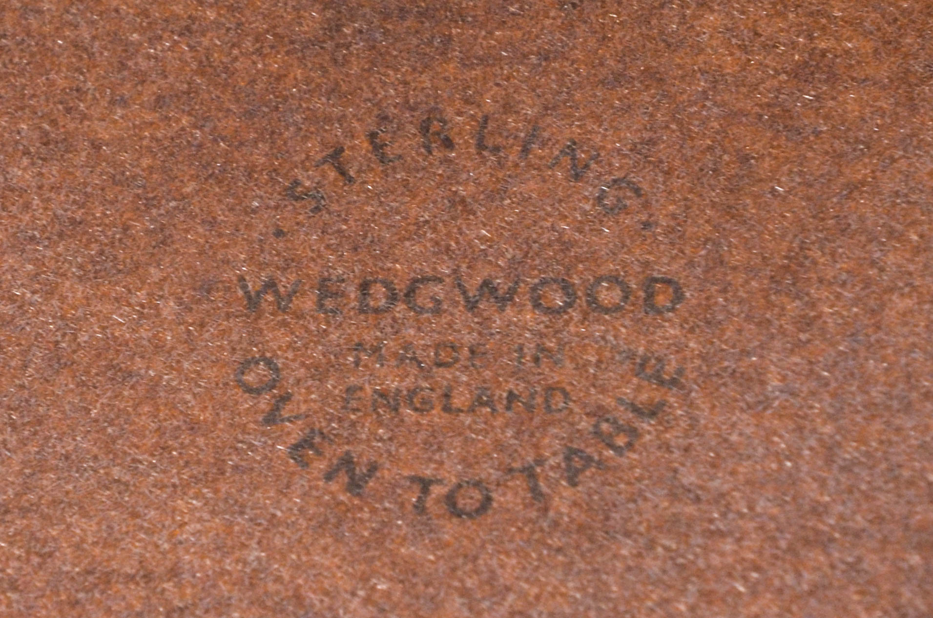 Earthenware Cookware Featuring Wedgwood