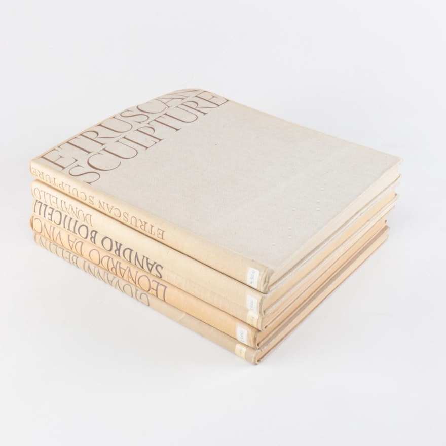 Phaidon Edition Folio Books on Etruscan and Italian Art