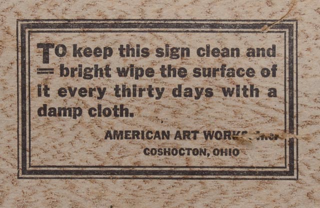 Champagne Velvet Beer Tin Advertising Sign