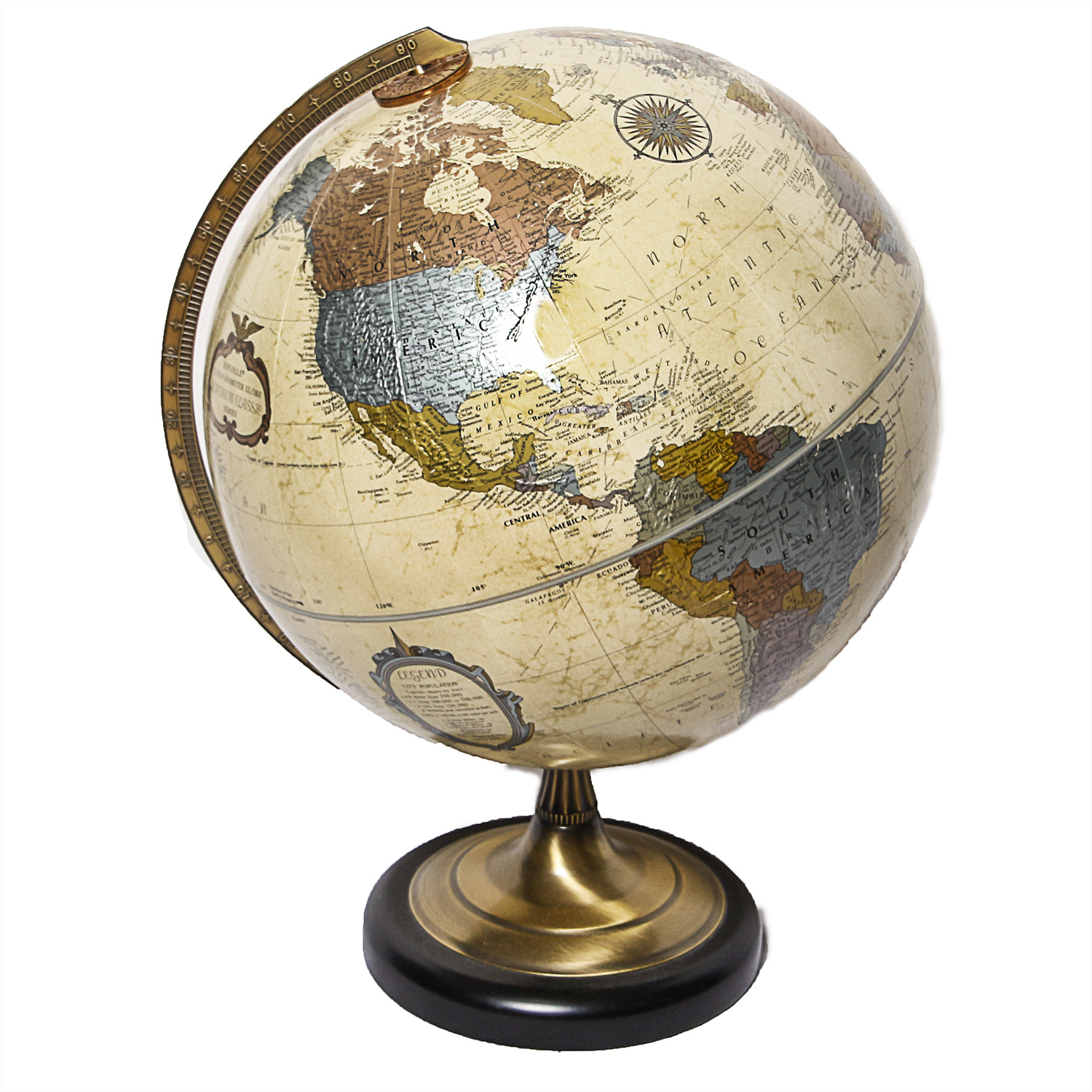 Vintage Replogle World Globe