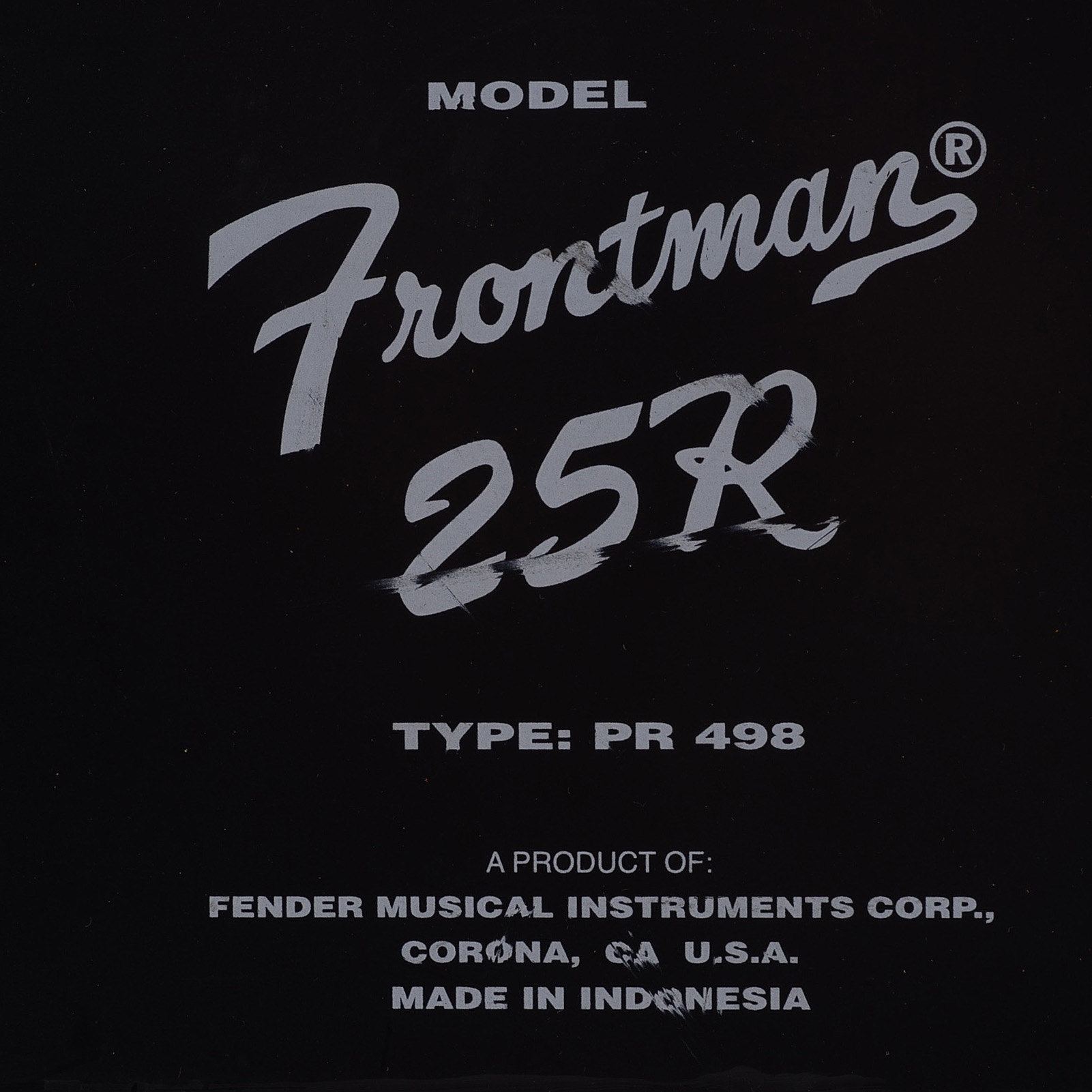 Fender Frontman 25R Guitar Amplifier