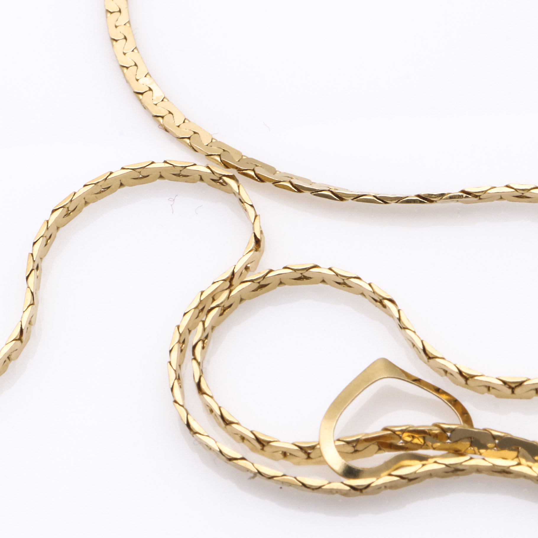 14K Yellow Gold Jewelry Set With Sapphires, Emeralds and Diamonds