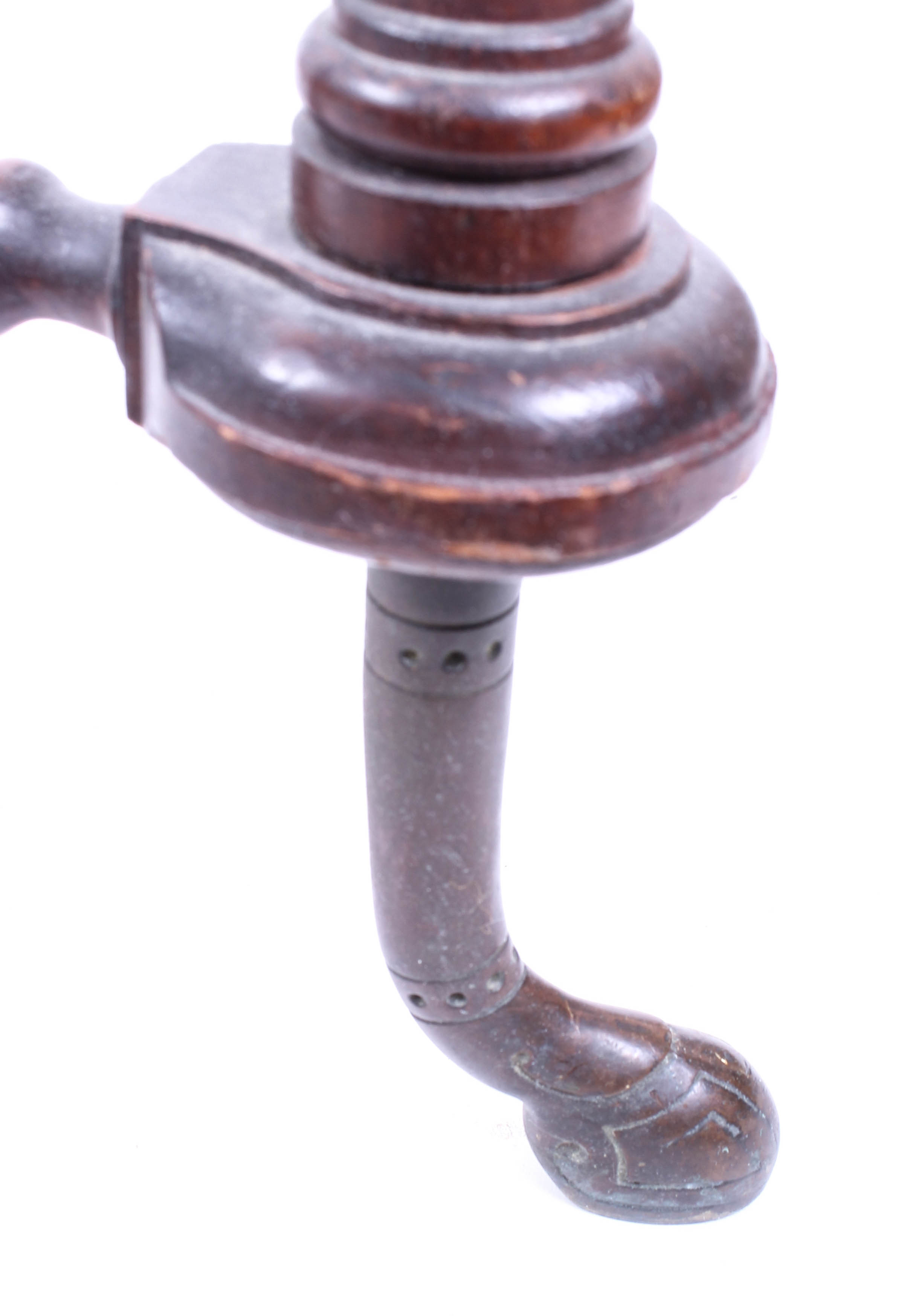 Vintage Spiral Leg Side Table