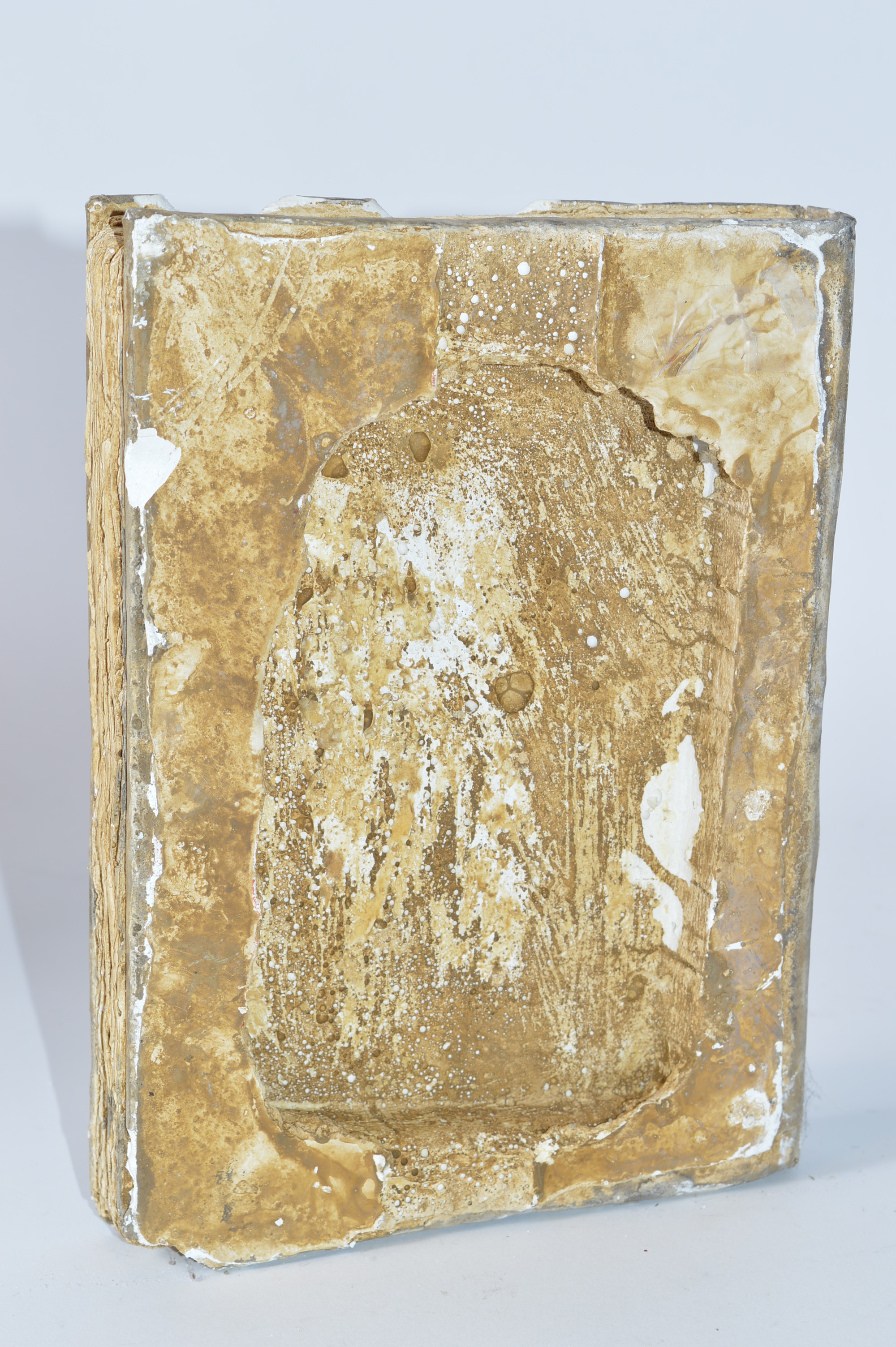 Decorative Cast Plaster Book Pair