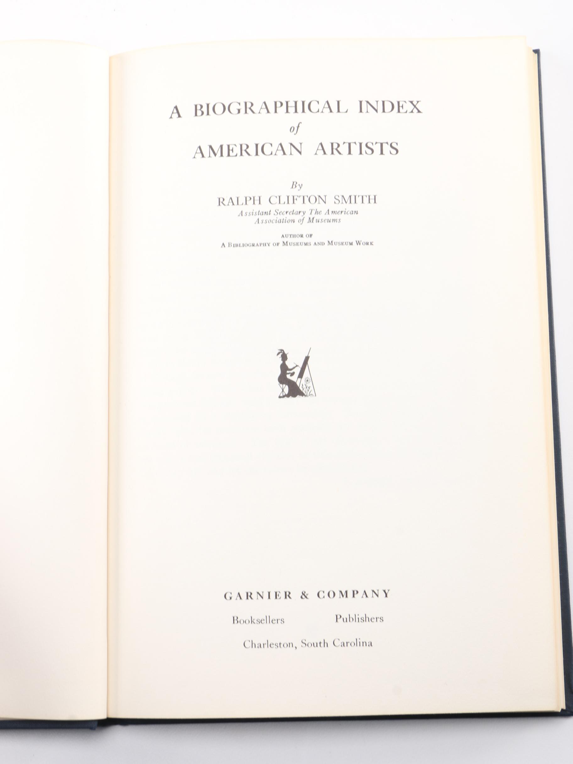 Collection of Indexes, Dictionaries and Other Art-Related Reference Works