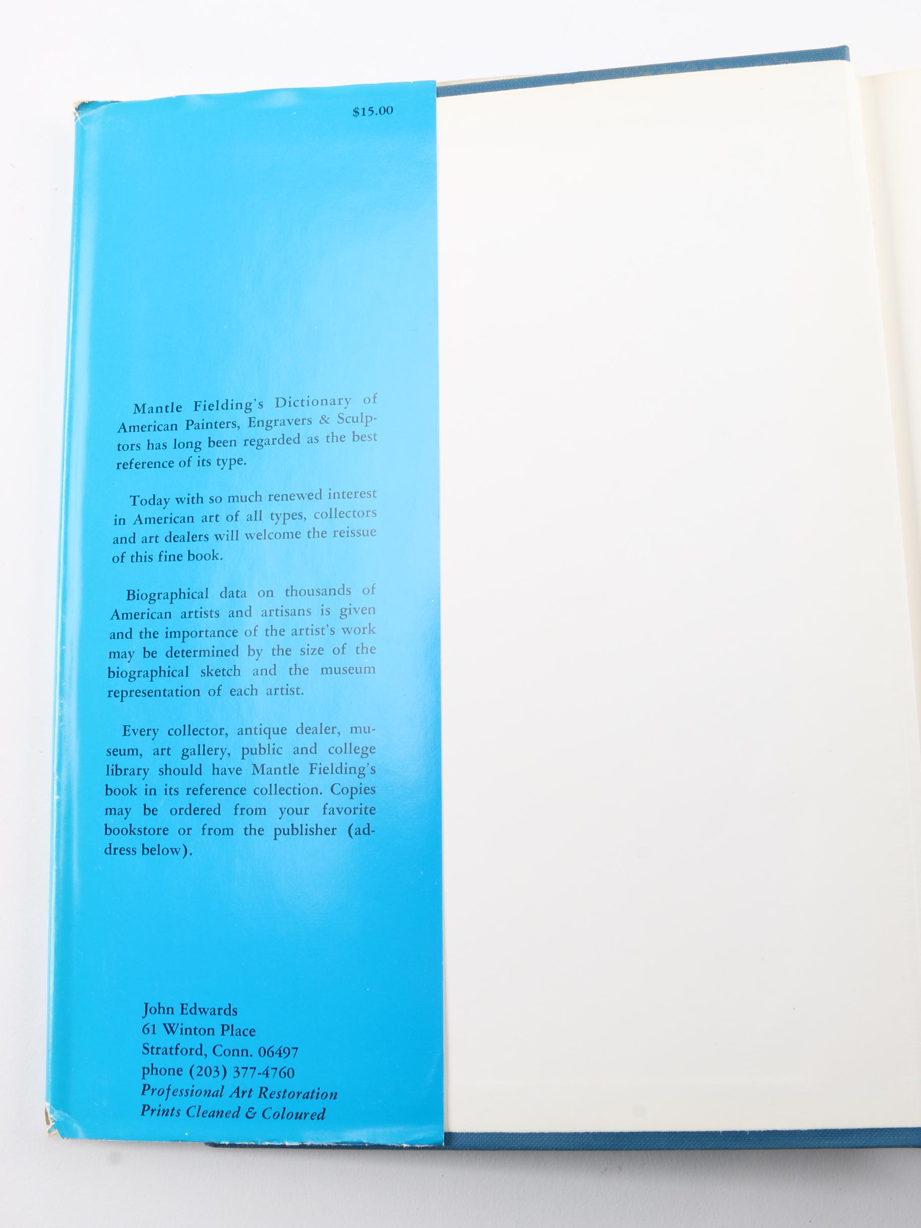 Collection of Indexes, Dictionaries and Other Art-Related Reference Works