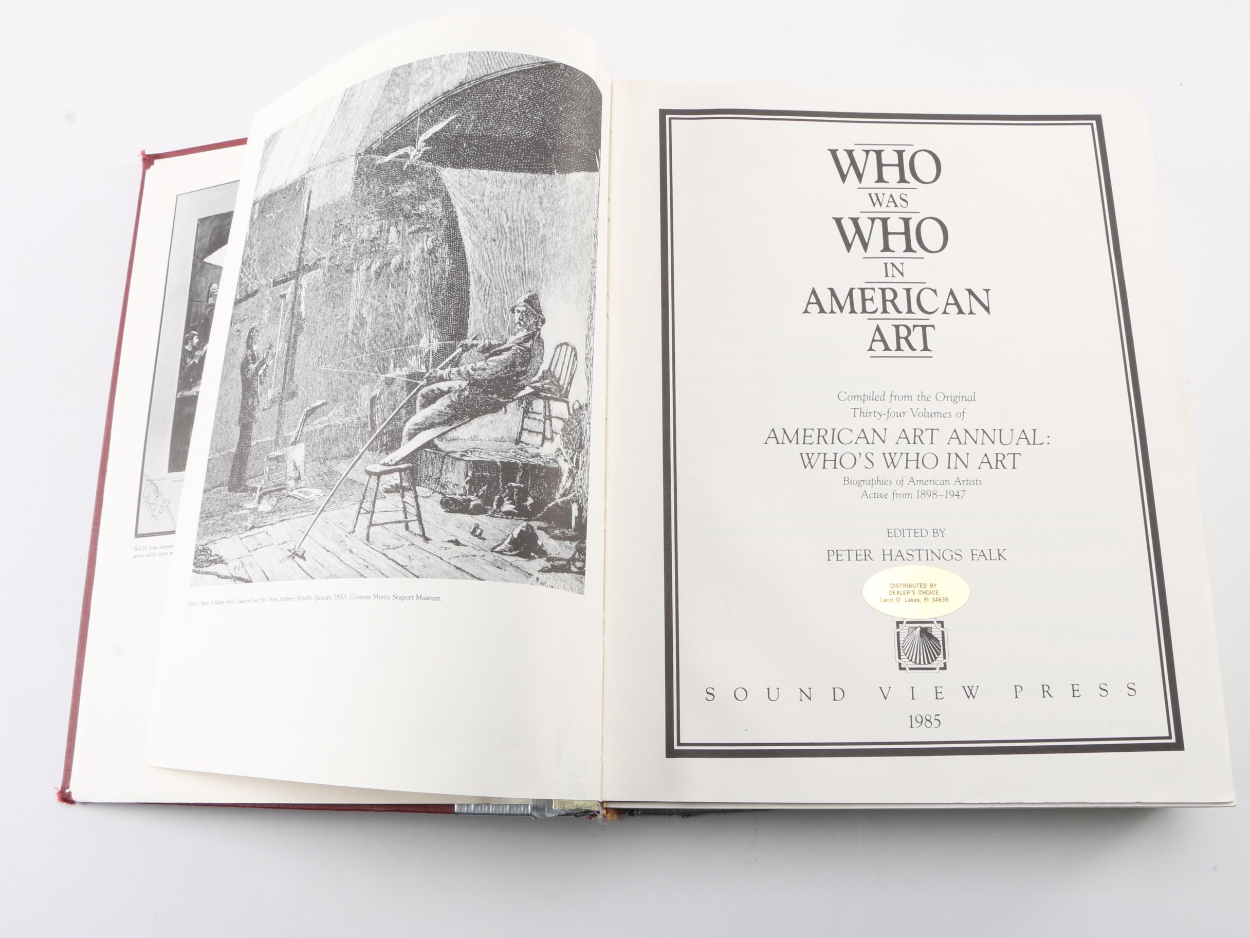 Collection of Indexes, Dictionaries and Other Art-Related Reference Works