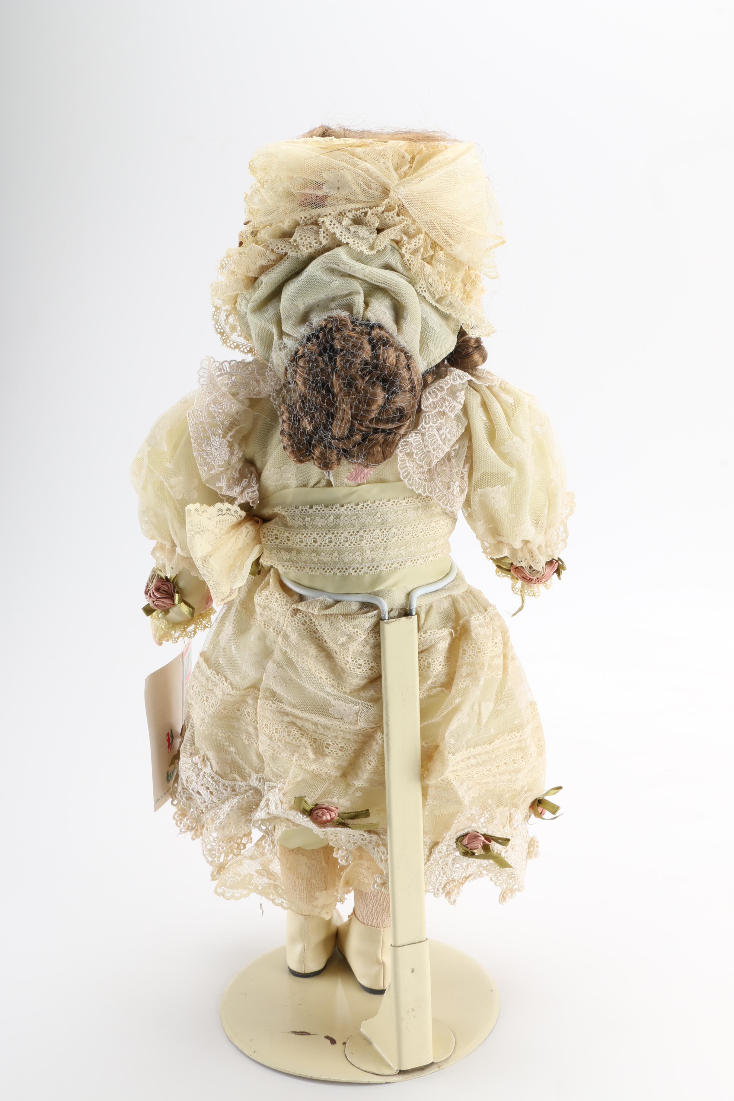 William Tung Little Companion Porcelain "Sage" Doll