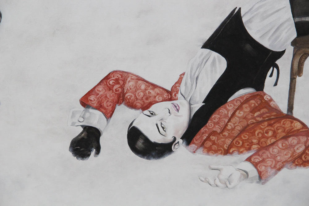 Patricia Ann Williams Oil on Canvas "Tango"