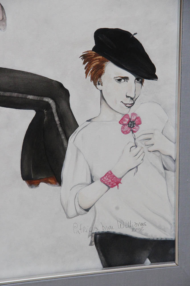 Patricia Ann Williams Oil on Canvas "Tango"