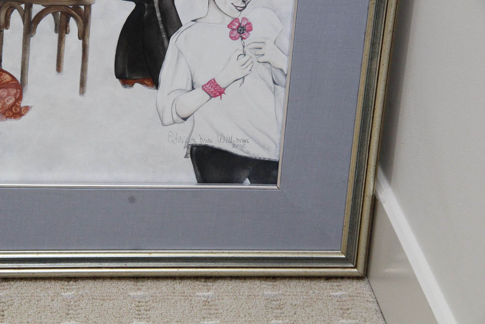 Patricia Ann Williams Oil on Canvas "Tango"