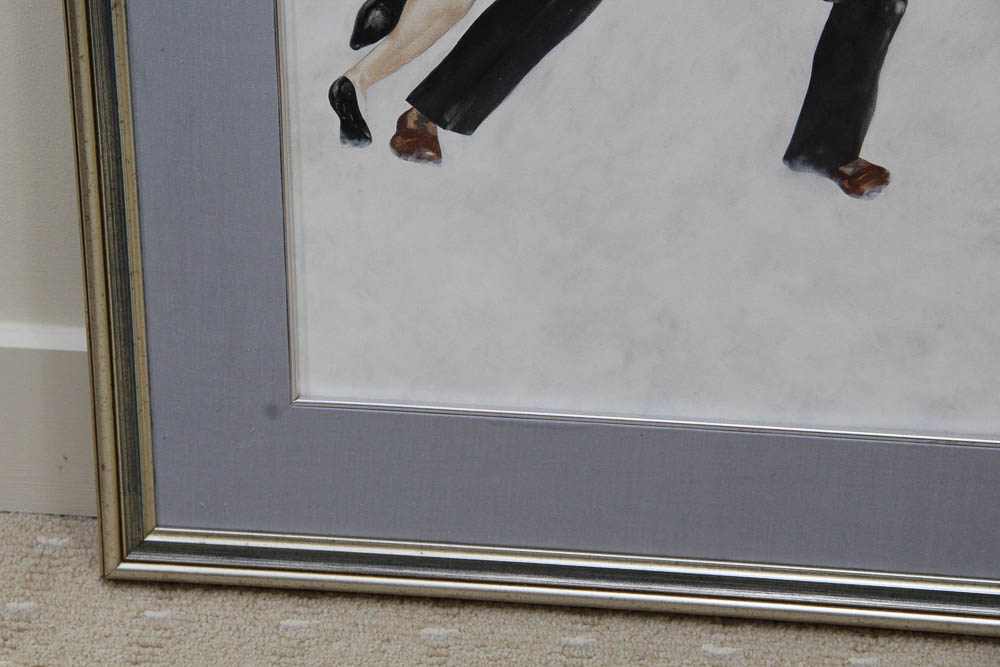 Patricia Ann Williams Oil on Canvas "Tango"