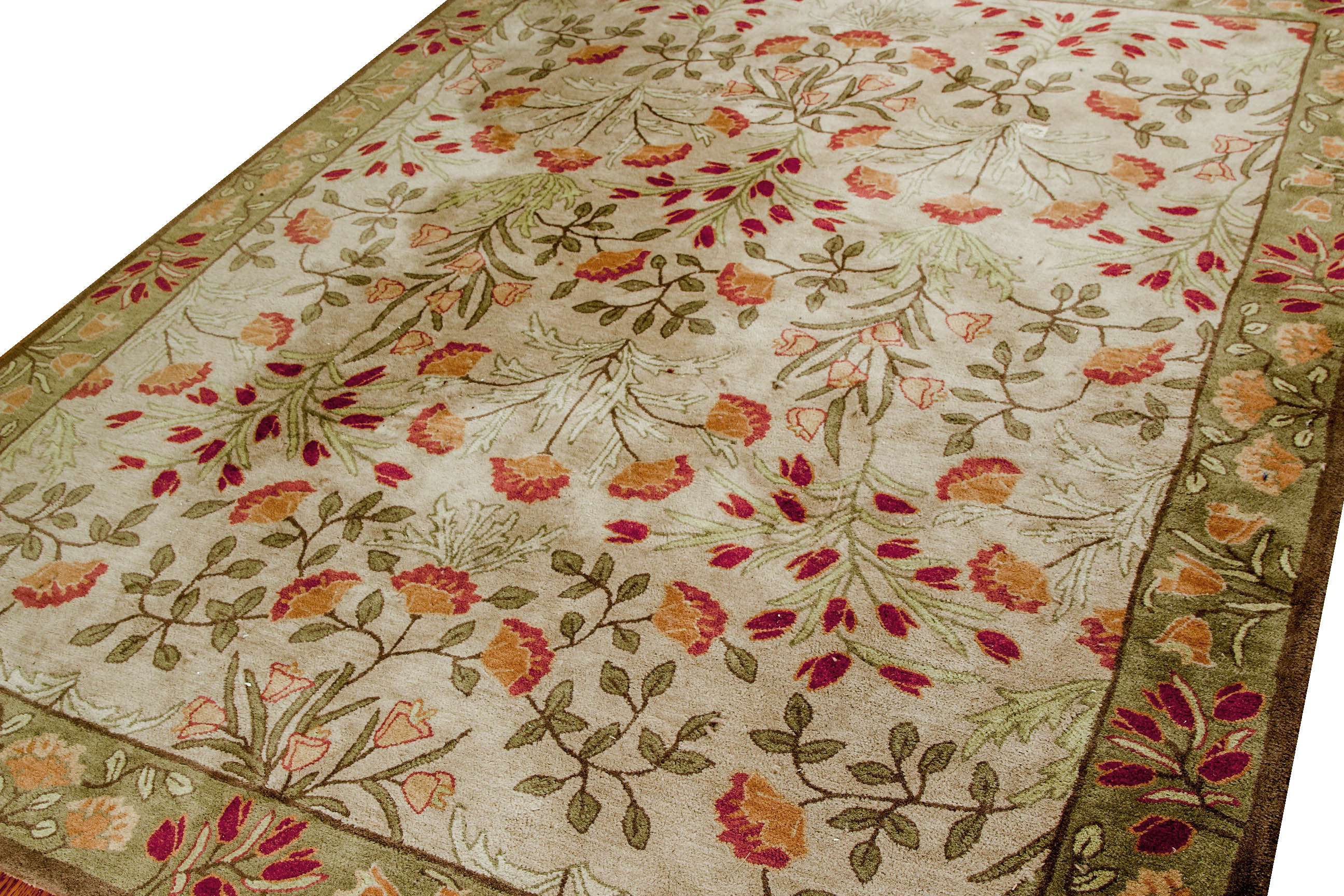 Tufted Pottery Barn "Tapis Adeline" Wool Area Rug